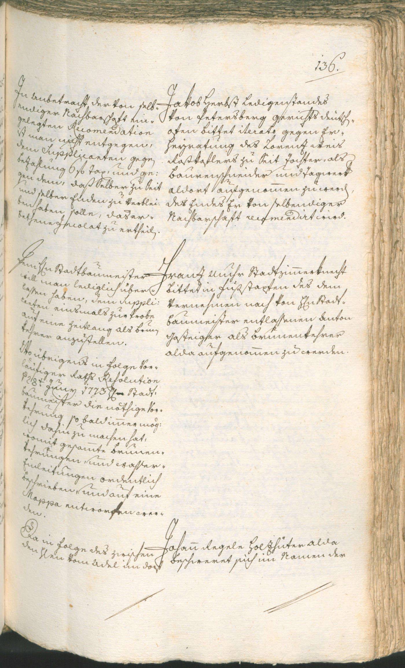 Civic Archives of Bozen-Bolzano - BOhisto Ratsprotokoll 1774/77 