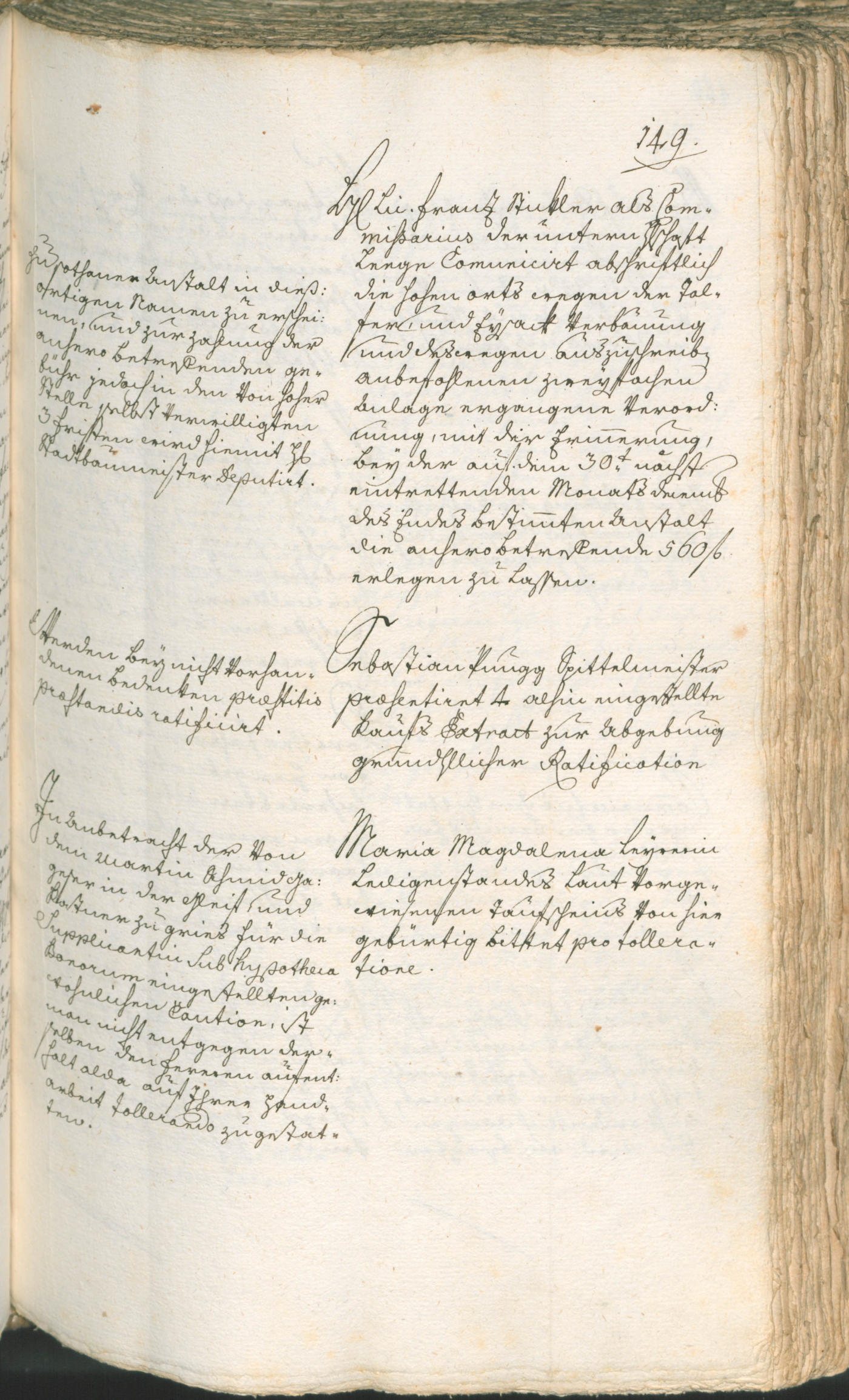 Civic Archives of Bozen-Bolzano - BOhisto Ratsprotokoll 1774/77 