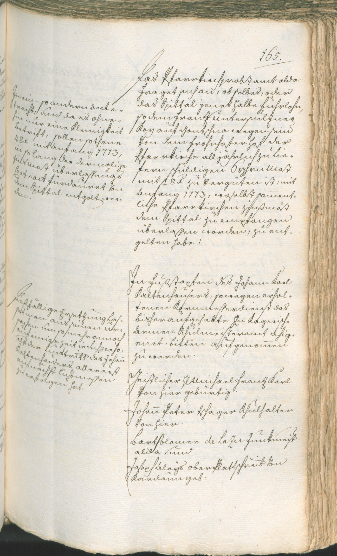 Archivio Storico della Città di Bolzano - BOhisto protocollo consiliare 1774/77 