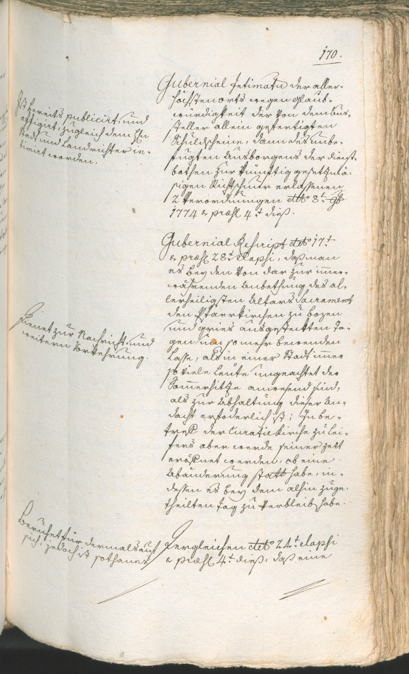 Civic Archives of Bozen-Bolzano - BOhisto Ratsprotokoll 1774/77 