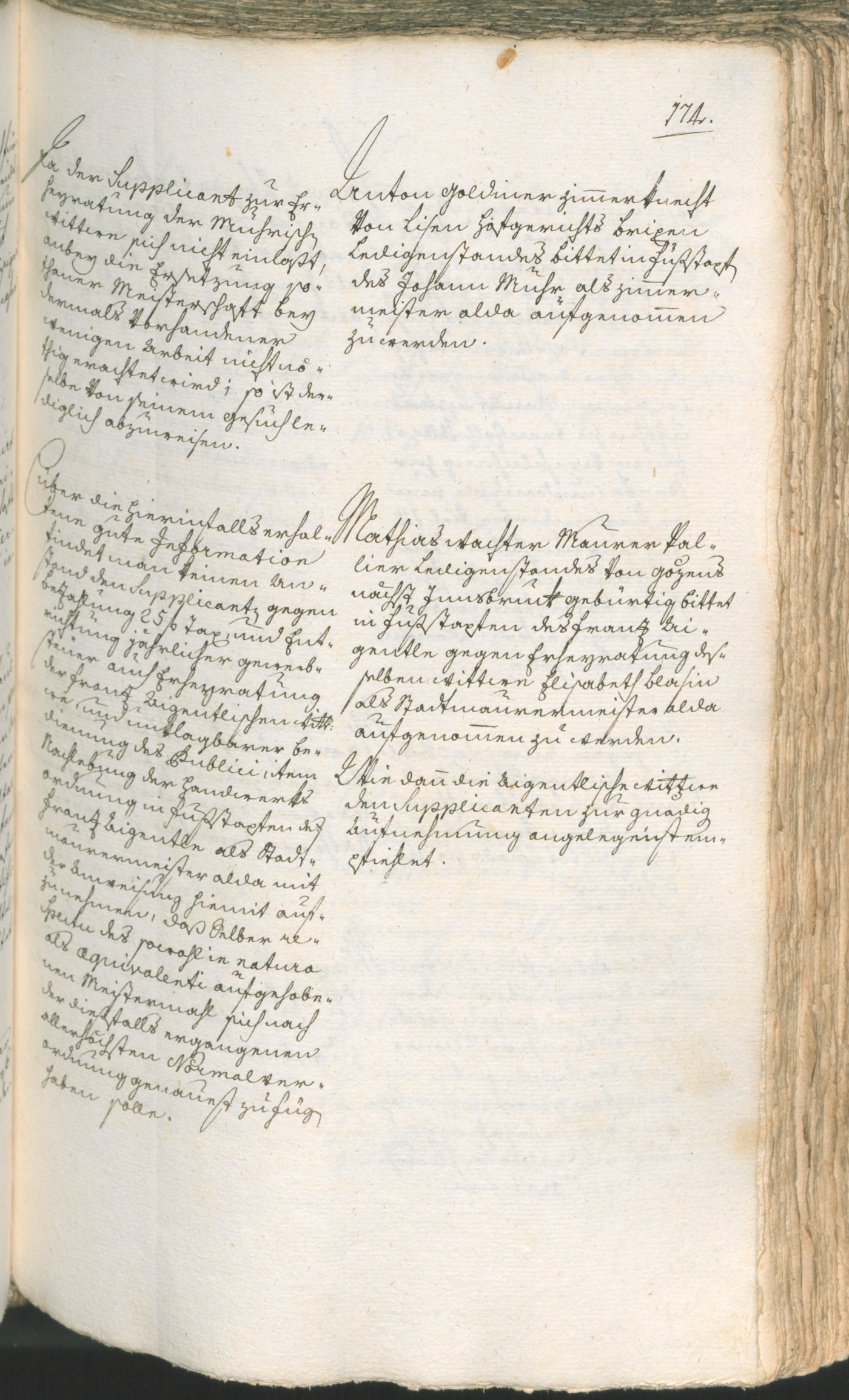 Civic Archives of Bozen-Bolzano - BOhisto Ratsprotokoll 1774/77 