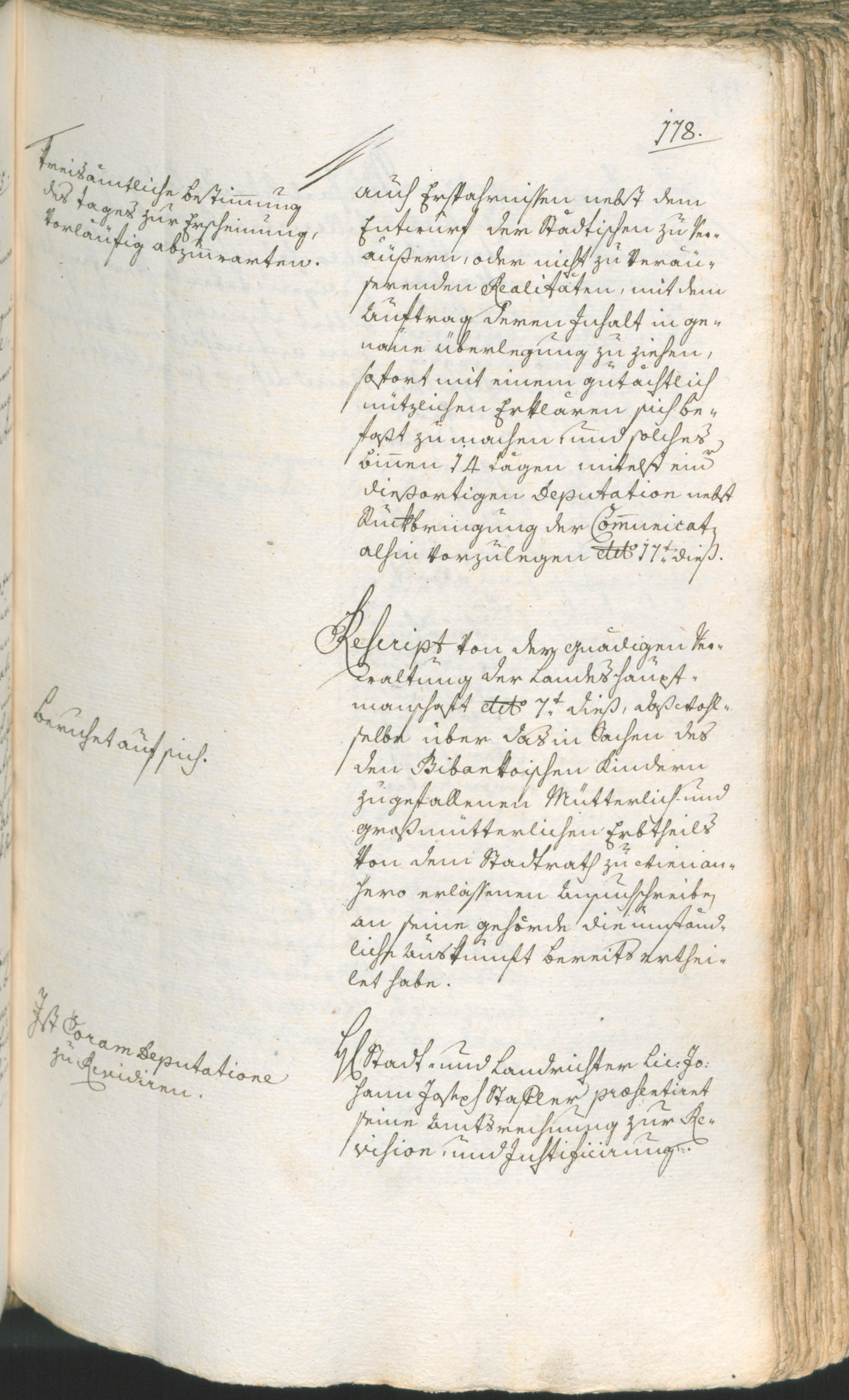 Civic Archives of Bozen-Bolzano - BOhisto Ratsprotokoll 1774/77 