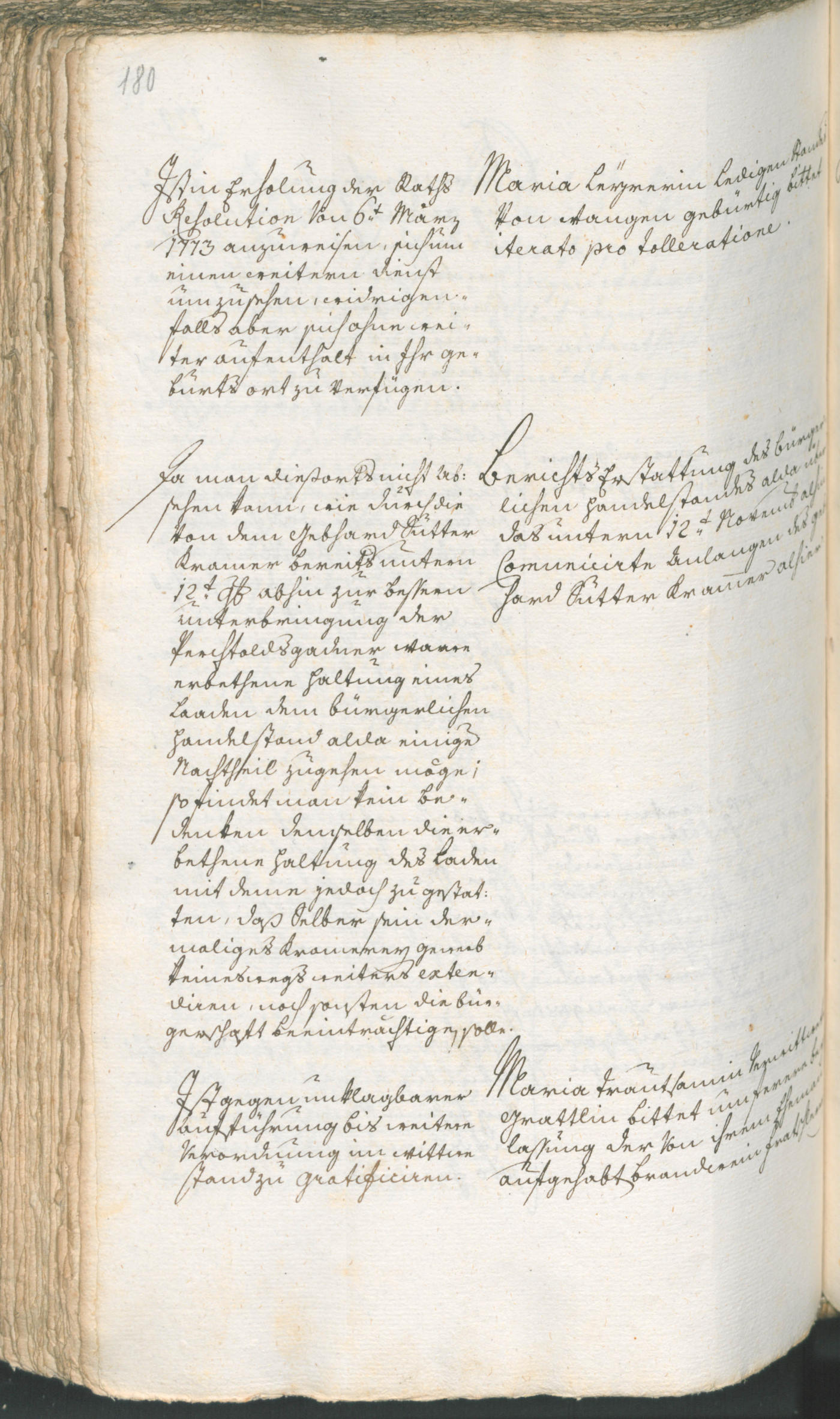 Civic Archives of Bozen-Bolzano - BOhisto Ratsprotokoll 1774/77 