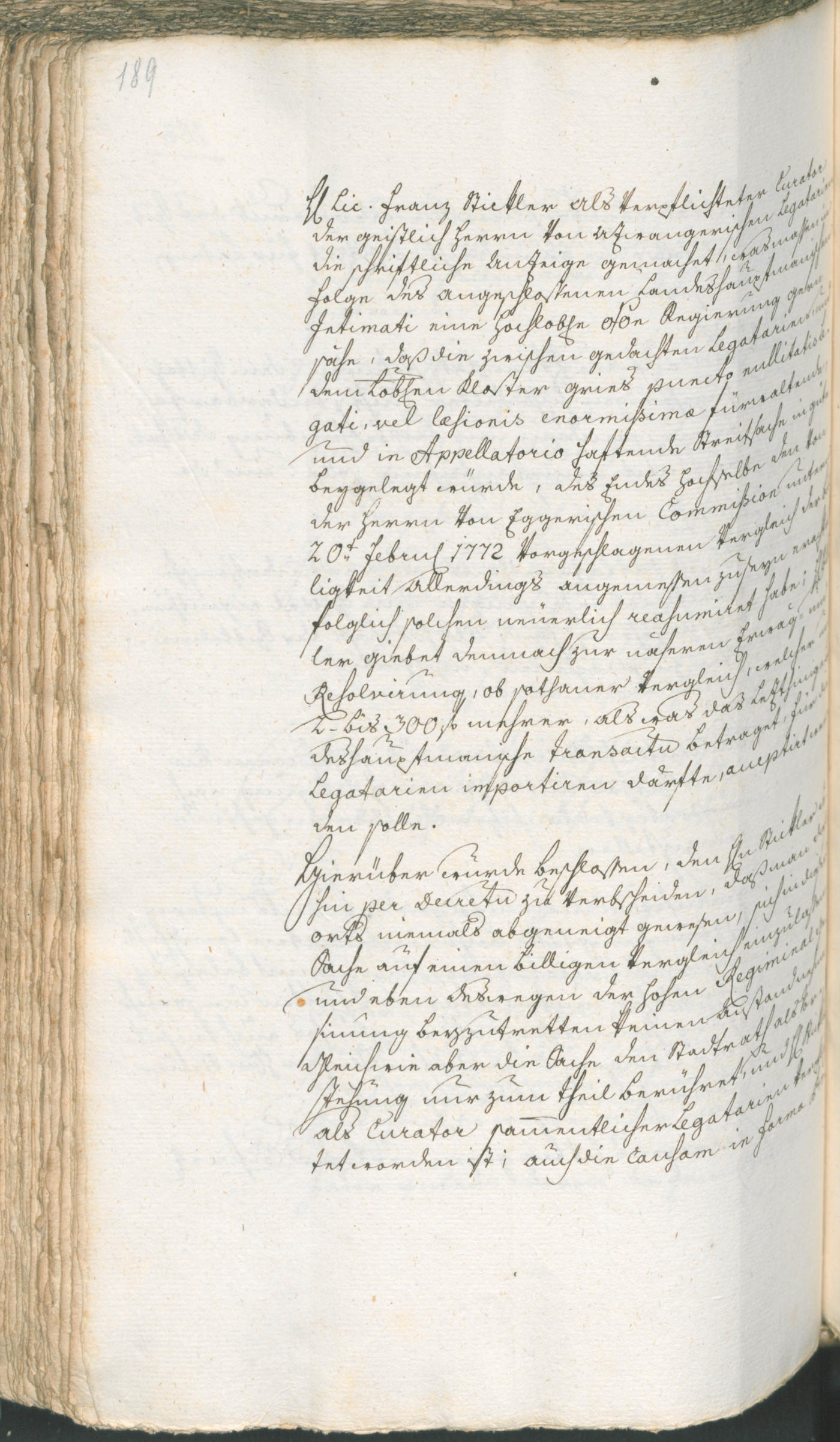 Civic Archives of Bozen-Bolzano - BOhisto Ratsprotokoll 1774/77 