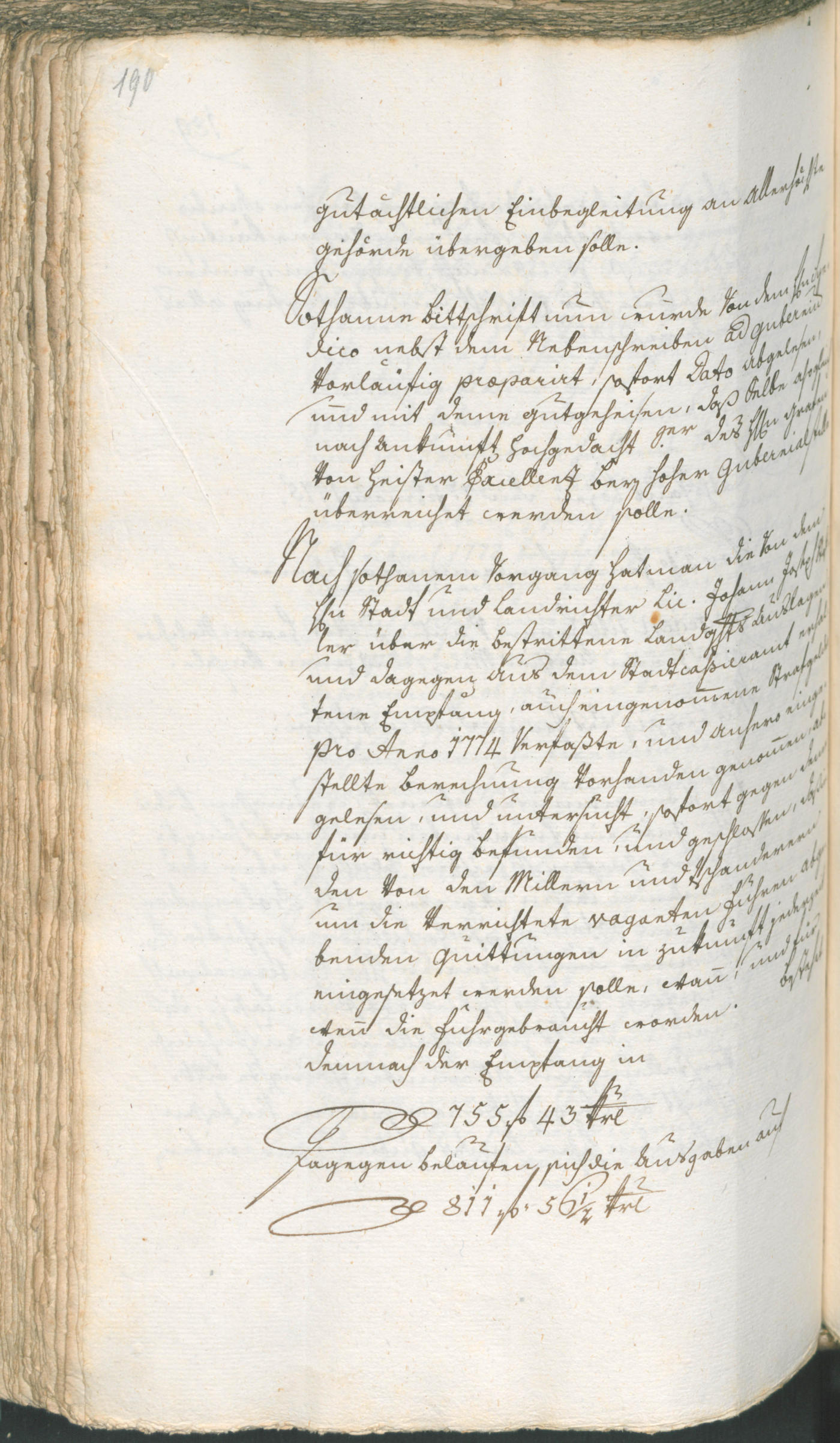 Archivio Storico della Città di Bolzano - BOhisto protocollo consiliare 1774/77 