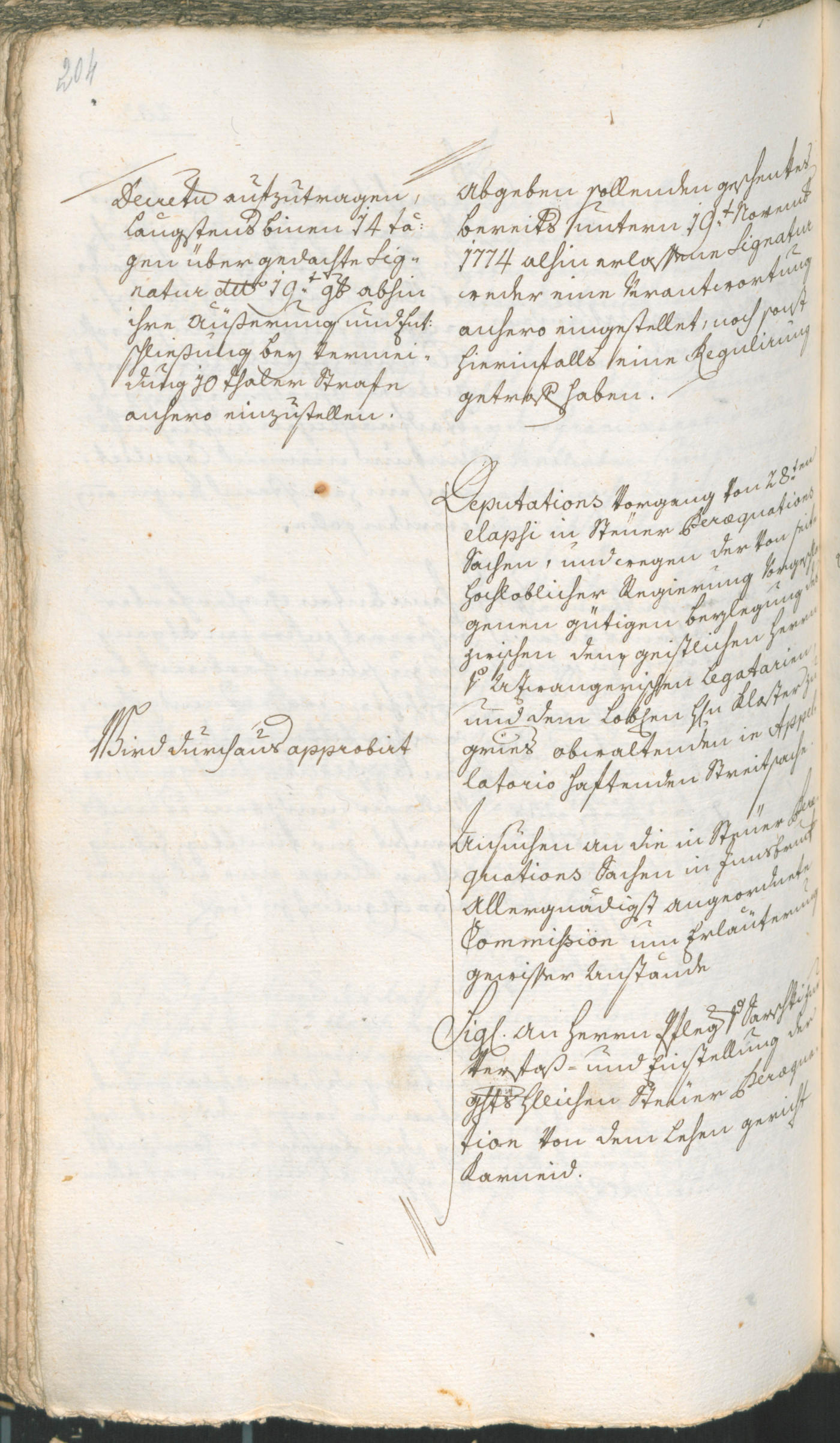 Archivio Storico della Città di Bolzano - BOhisto protocollo consiliare 1774/77 