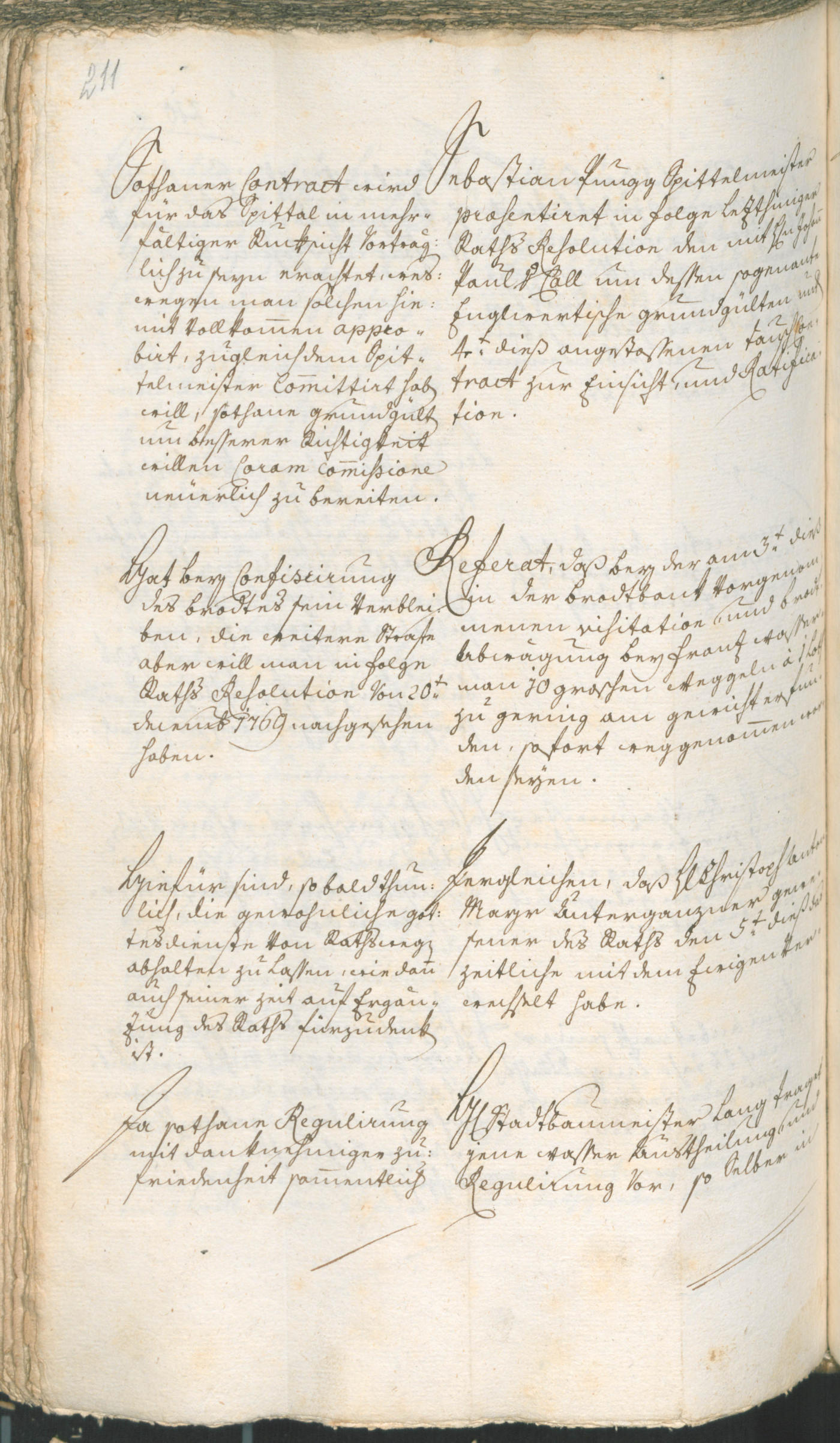 Civic Archives of Bozen-Bolzano - BOhisto Ratsprotokoll 1774/77 