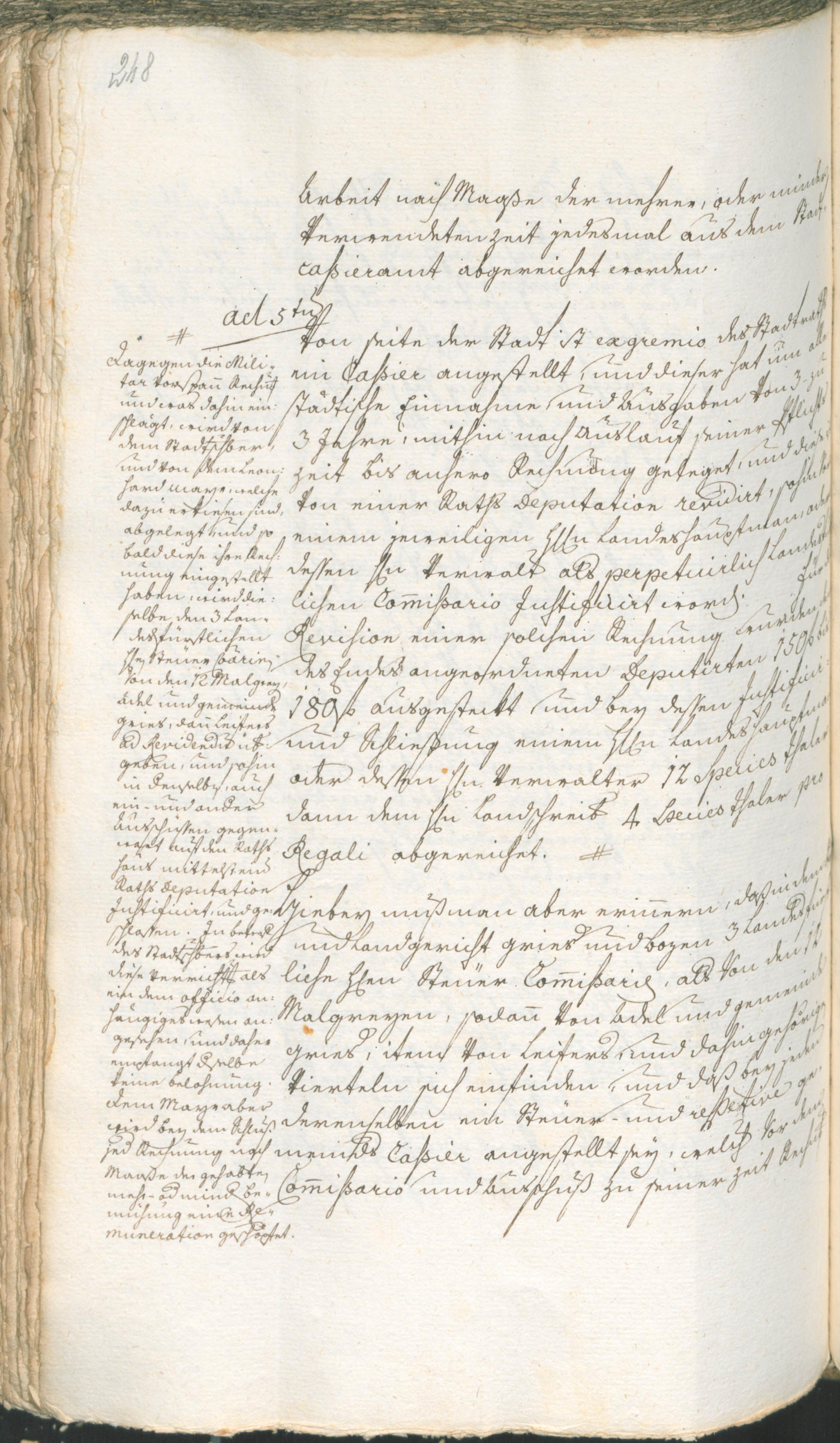 Archivio Storico della Città di Bolzano - BOhisto protocollo consiliare 1774/77 