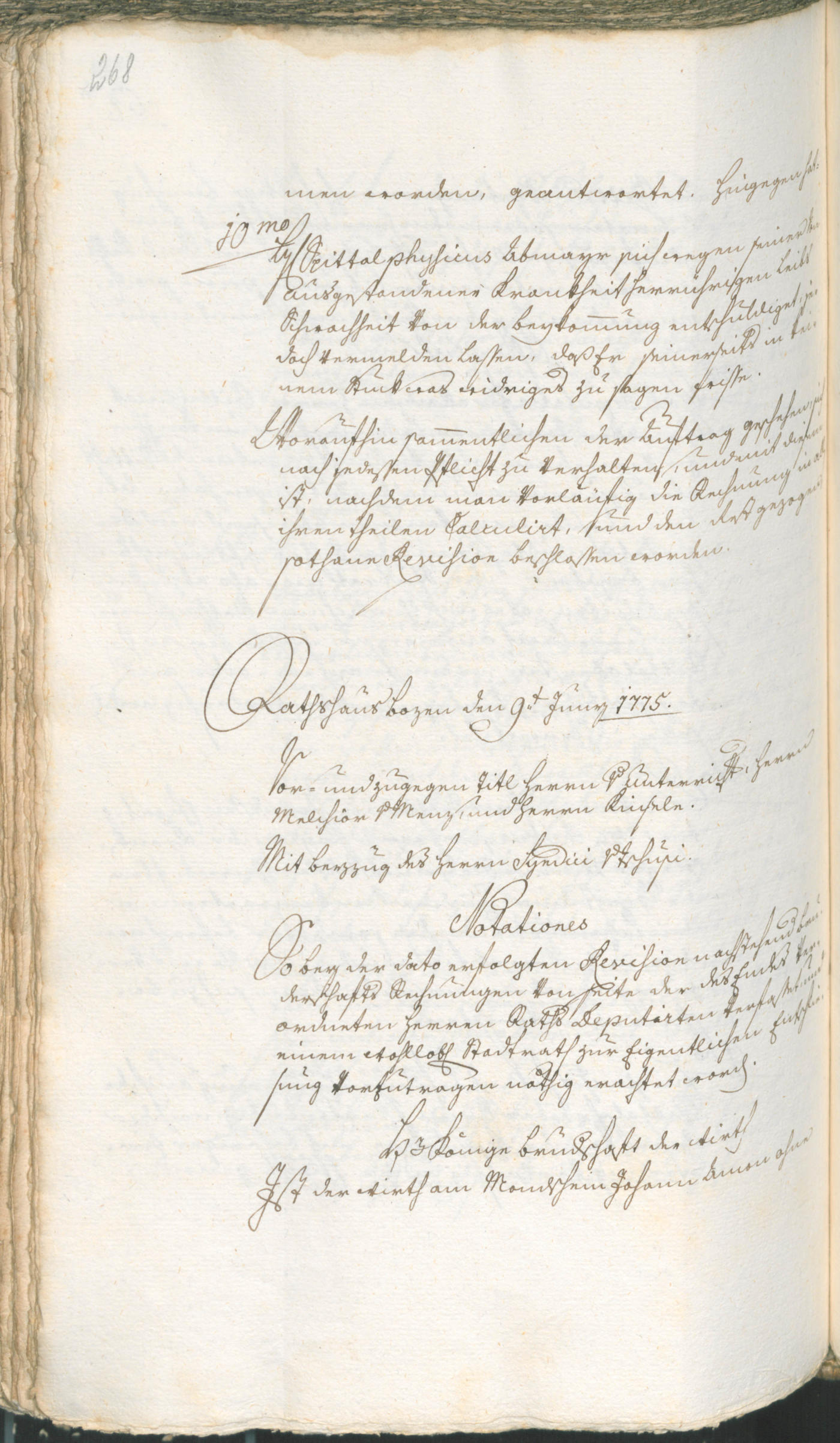 Civic Archives of Bozen-Bolzano - BOhisto Ratsprotokoll 1774/77 