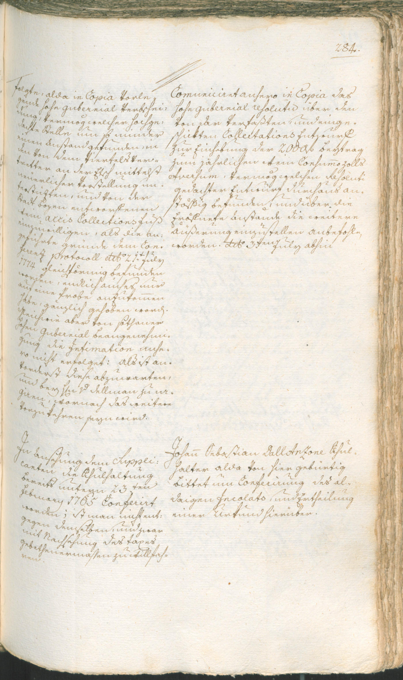 Archivio Storico della Città di Bolzano - BOhisto protocollo consiliare 1774/77 