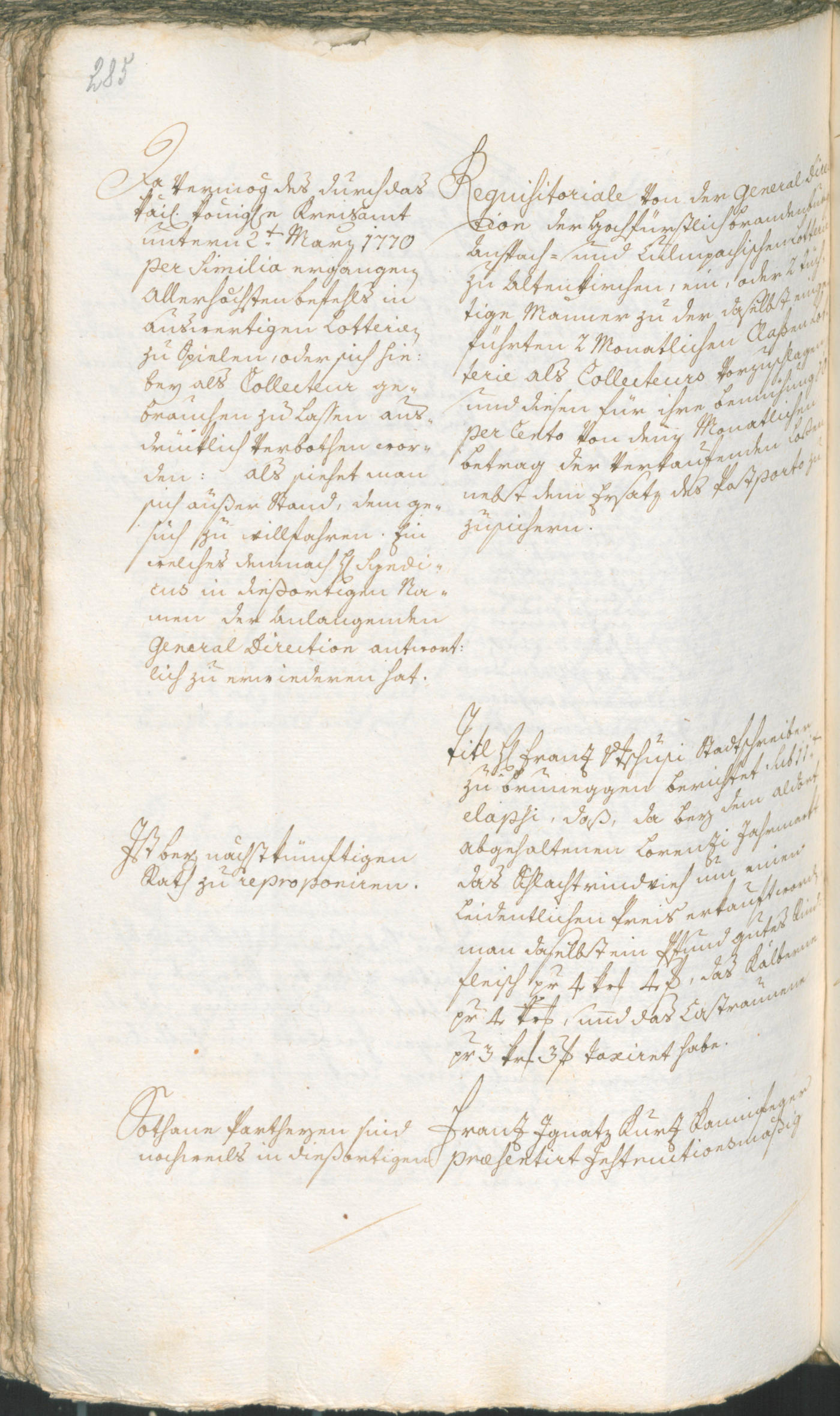 Archivio Storico della Città di Bolzano - BOhisto protocollo consiliare 1774/77 