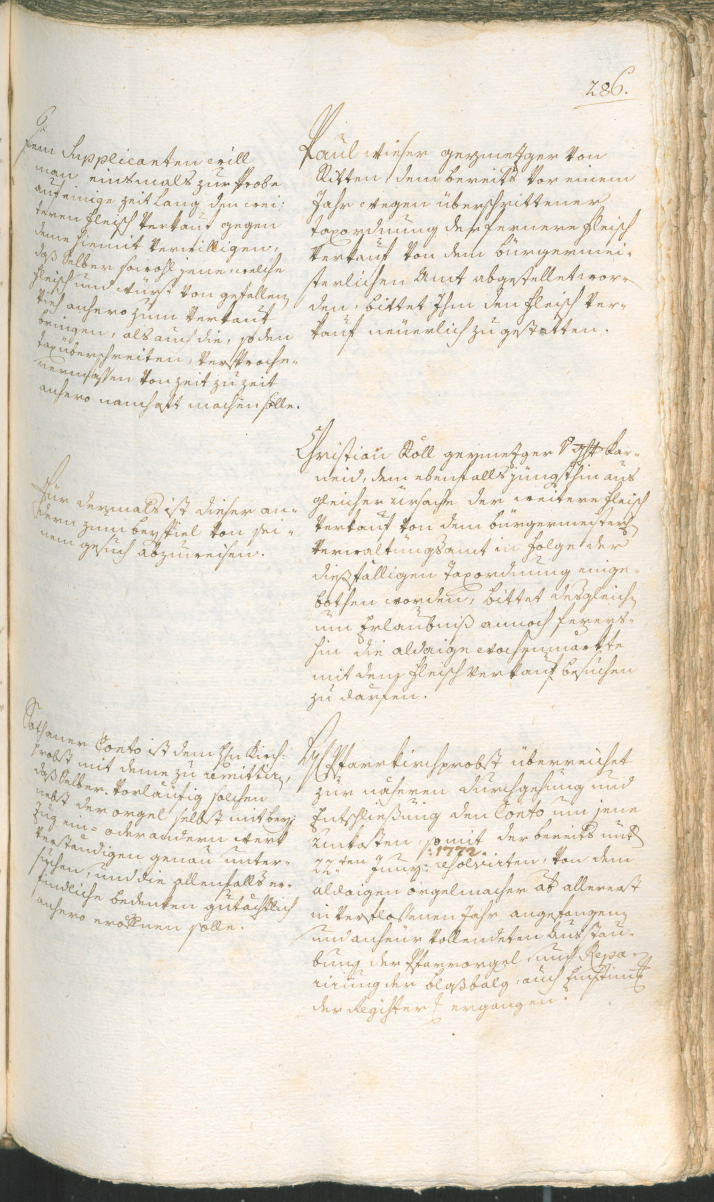 Archivio Storico della Città di Bolzano - BOhisto protocollo consiliare 1774/77 