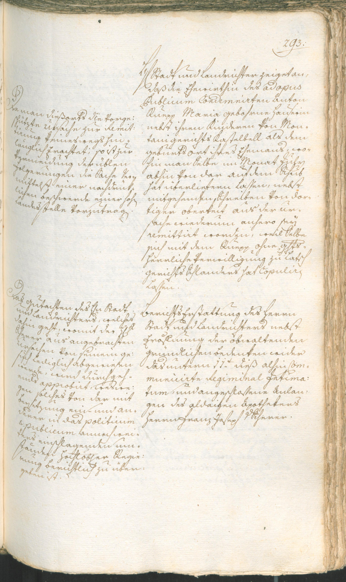 Archivio Storico della Città di Bolzano - BOhisto protocollo consiliare 1774/77 