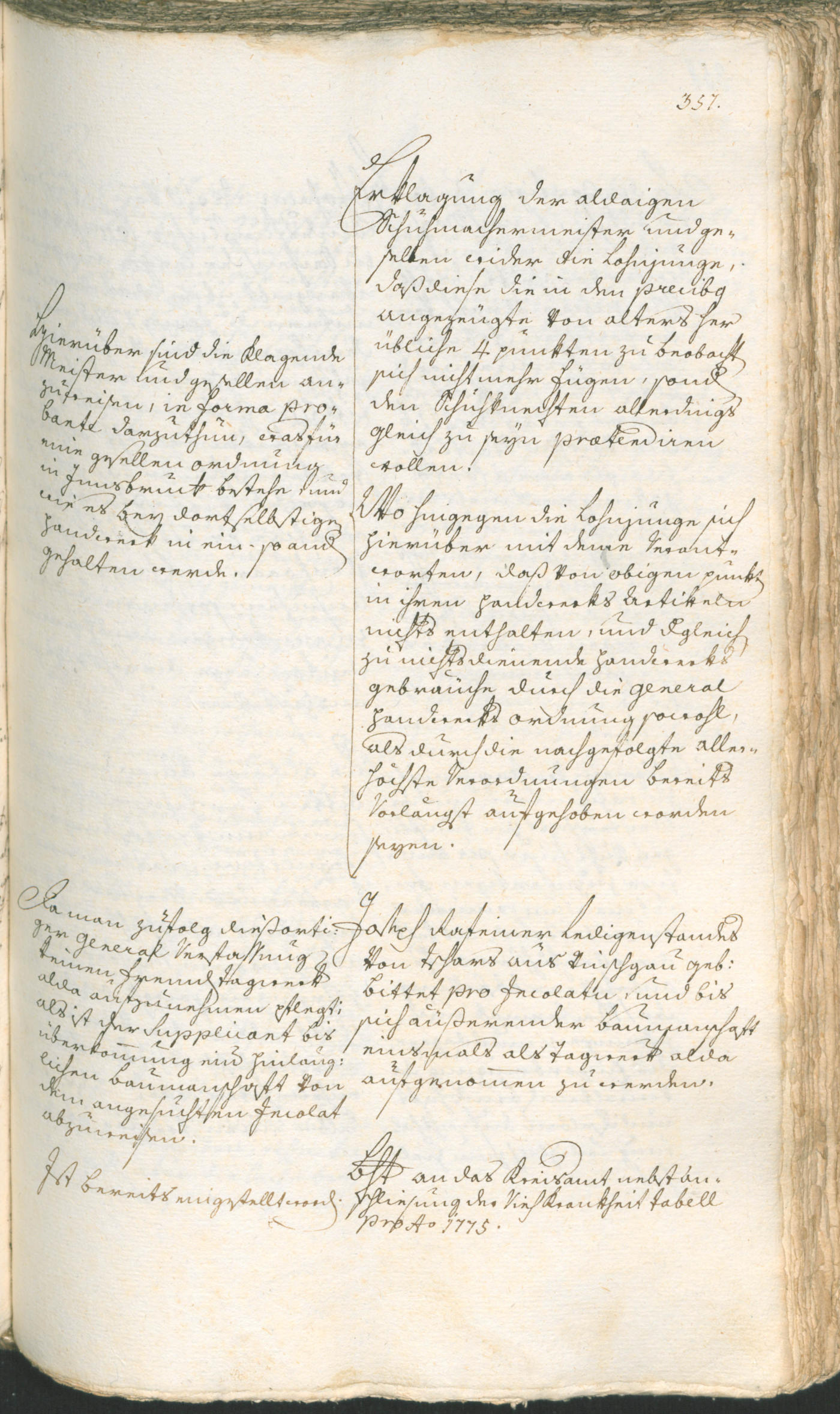 Archivio Storico della Città di Bolzano - BOhisto protocollo consiliare 1774/77 