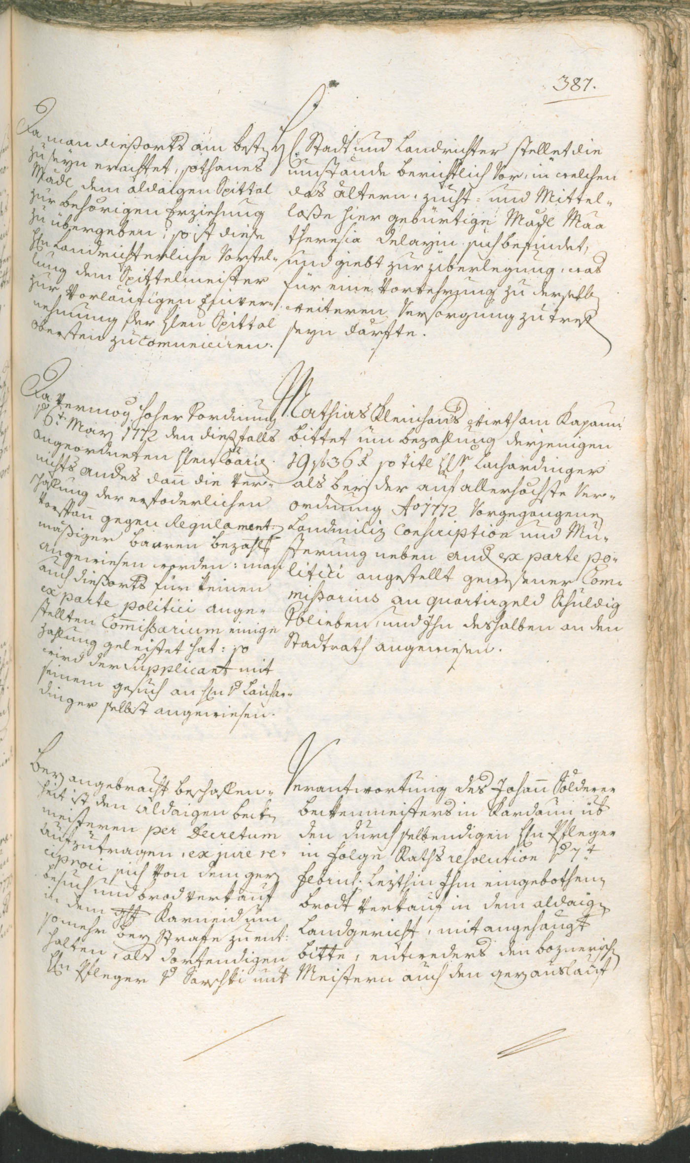 Archivio Storico della Città di Bolzano - BOhisto protocollo consiliare 1774/77 