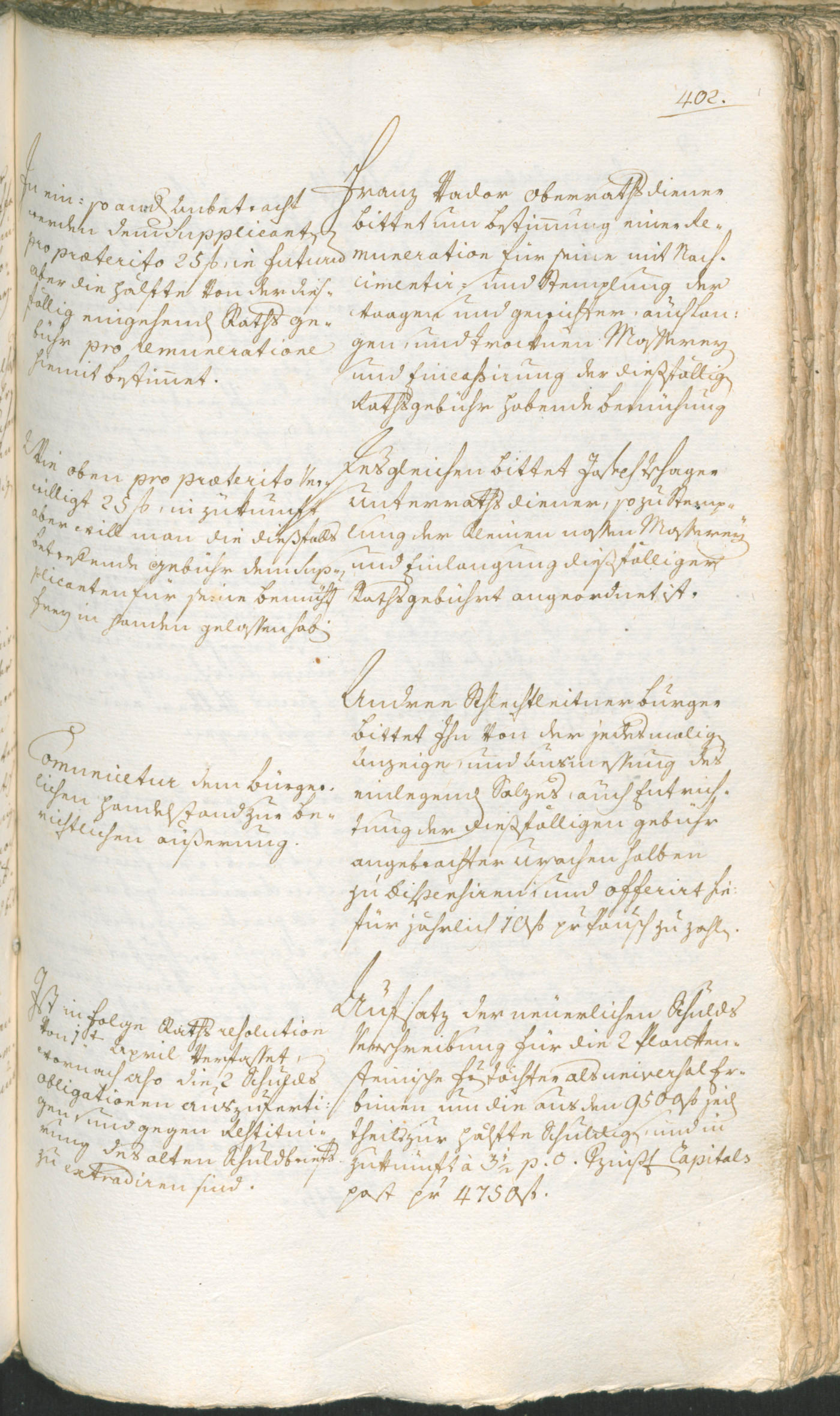 Archivio Storico della Città di Bolzano - BOhisto protocollo consiliare 1774/77 