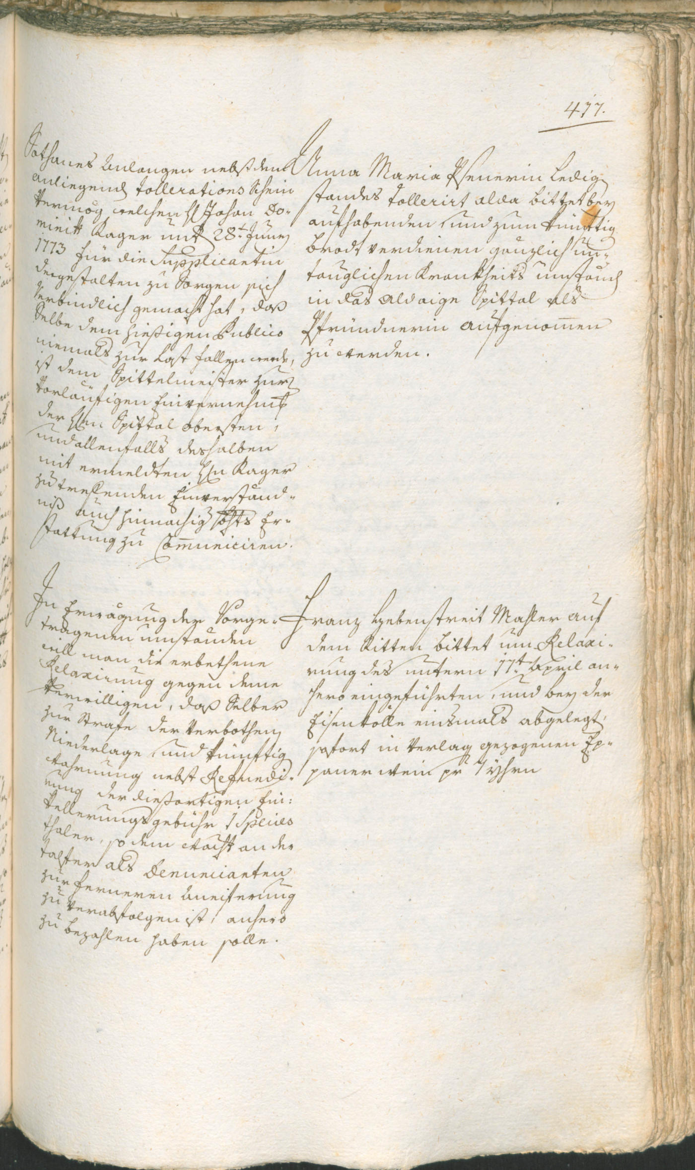 Archivio Storico della Città di Bolzano - BOhisto protocollo consiliare 1774/77 