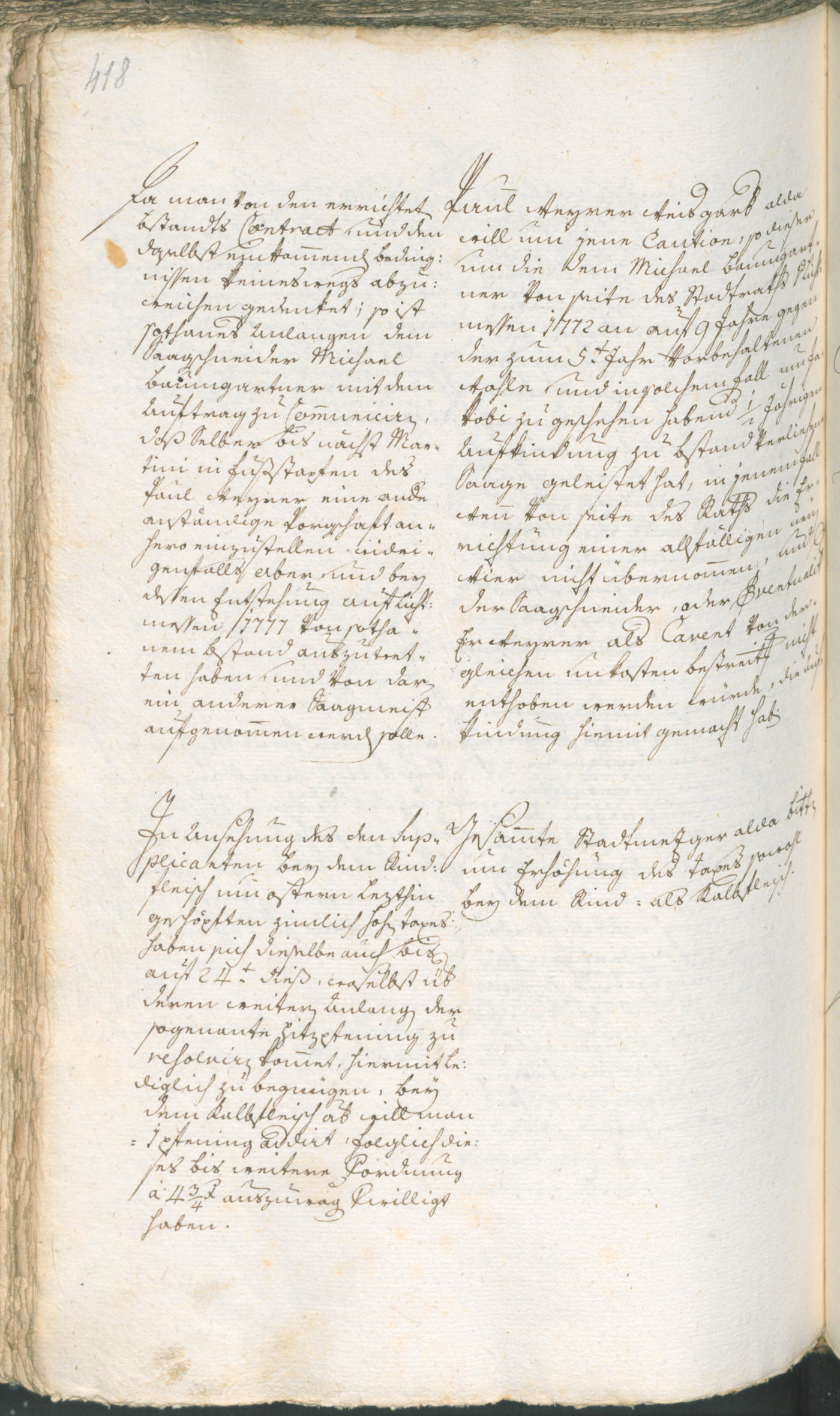 Archivio Storico della Città di Bolzano - BOhisto protocollo consiliare 1774/77 