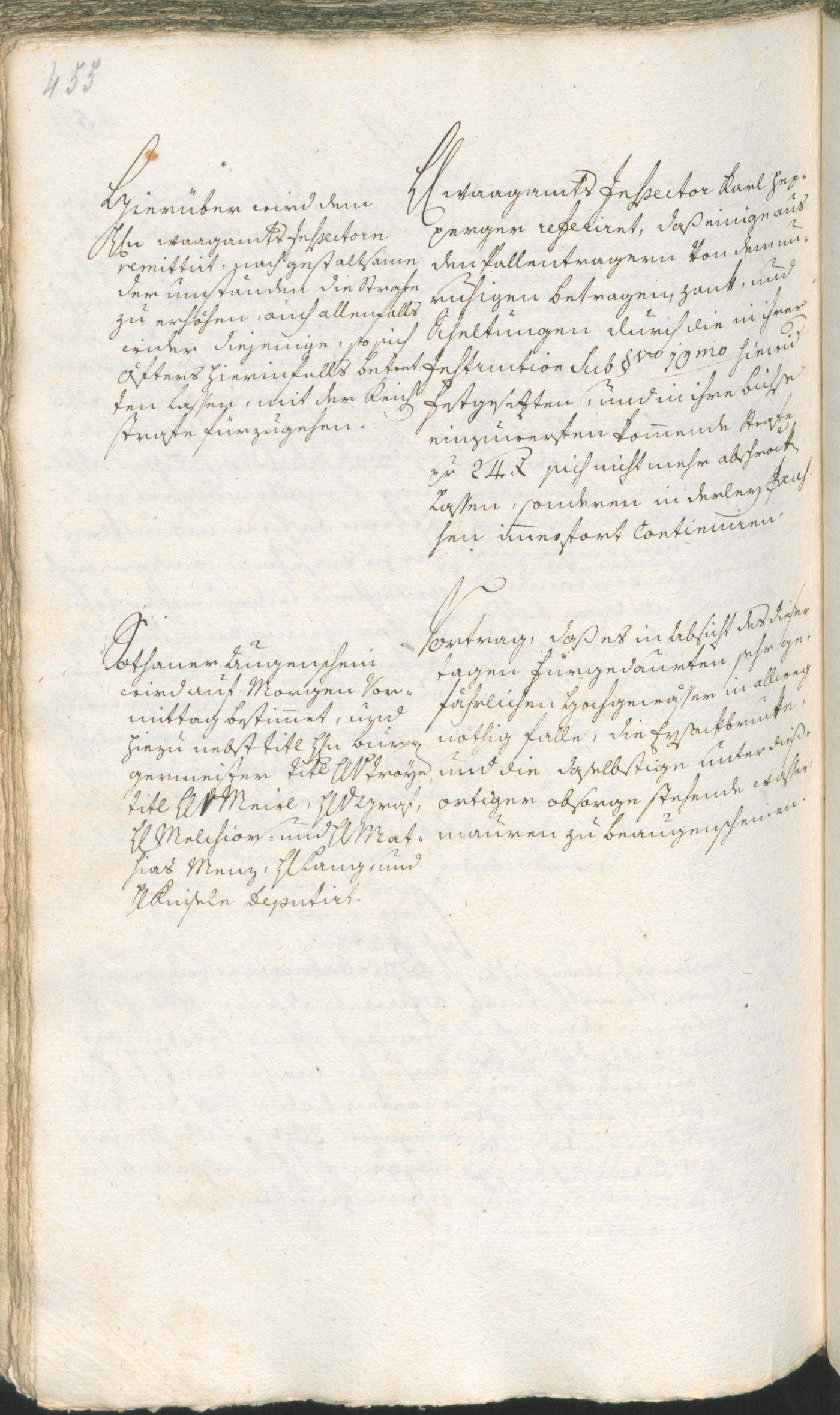 Stadtarchiv Bozen - BOhisto Ratsprotokoll 1774/77 