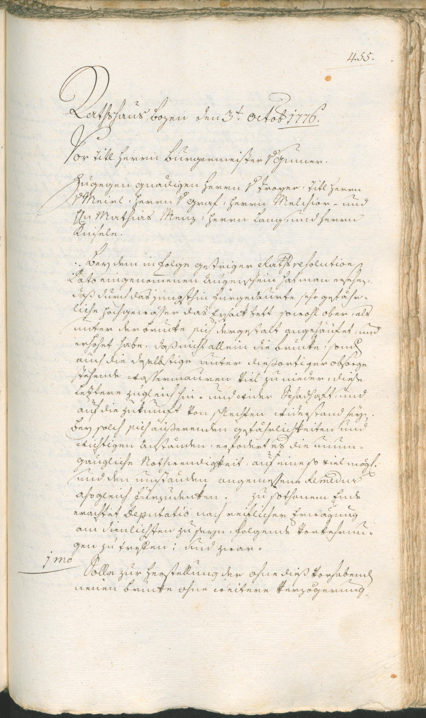 Civic Archives of Bozen-Bolzano - BOhisto Ratsprotokoll 1774/77 