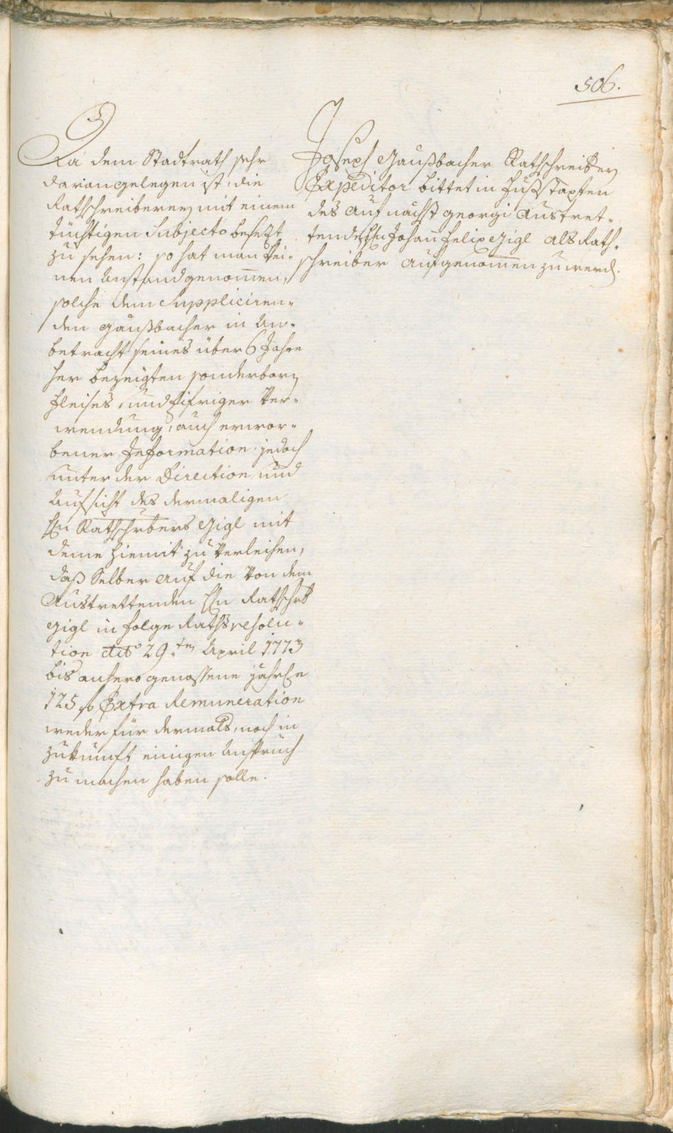 Civic Archives of Bozen-Bolzano - BOhisto Ratsprotokoll 1774/77 