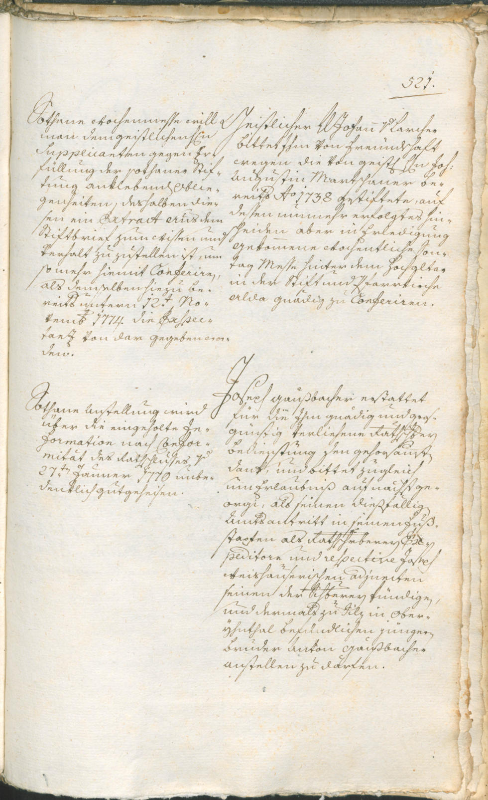 Civic Archives of Bozen-Bolzano - BOhisto Ratsprotokoll 1774/77 