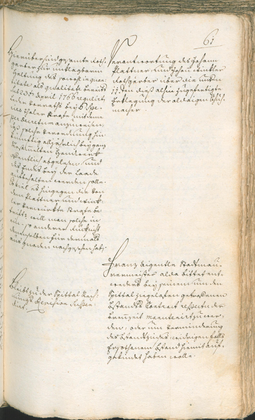 Civic Archives of Bozen-Bolzano - BOhisto Ratsprotokoll 1774/77 