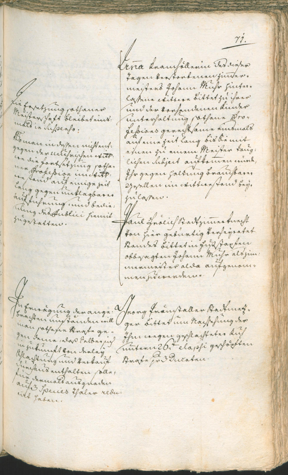 Archivio Storico della Città di Bolzano - BOhisto protocollo consiliare 1774/77 