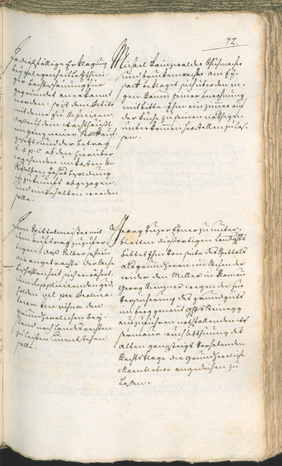 Archivio Storico della Città di Bolzano - BOhisto protocollo consiliare 1774/77 