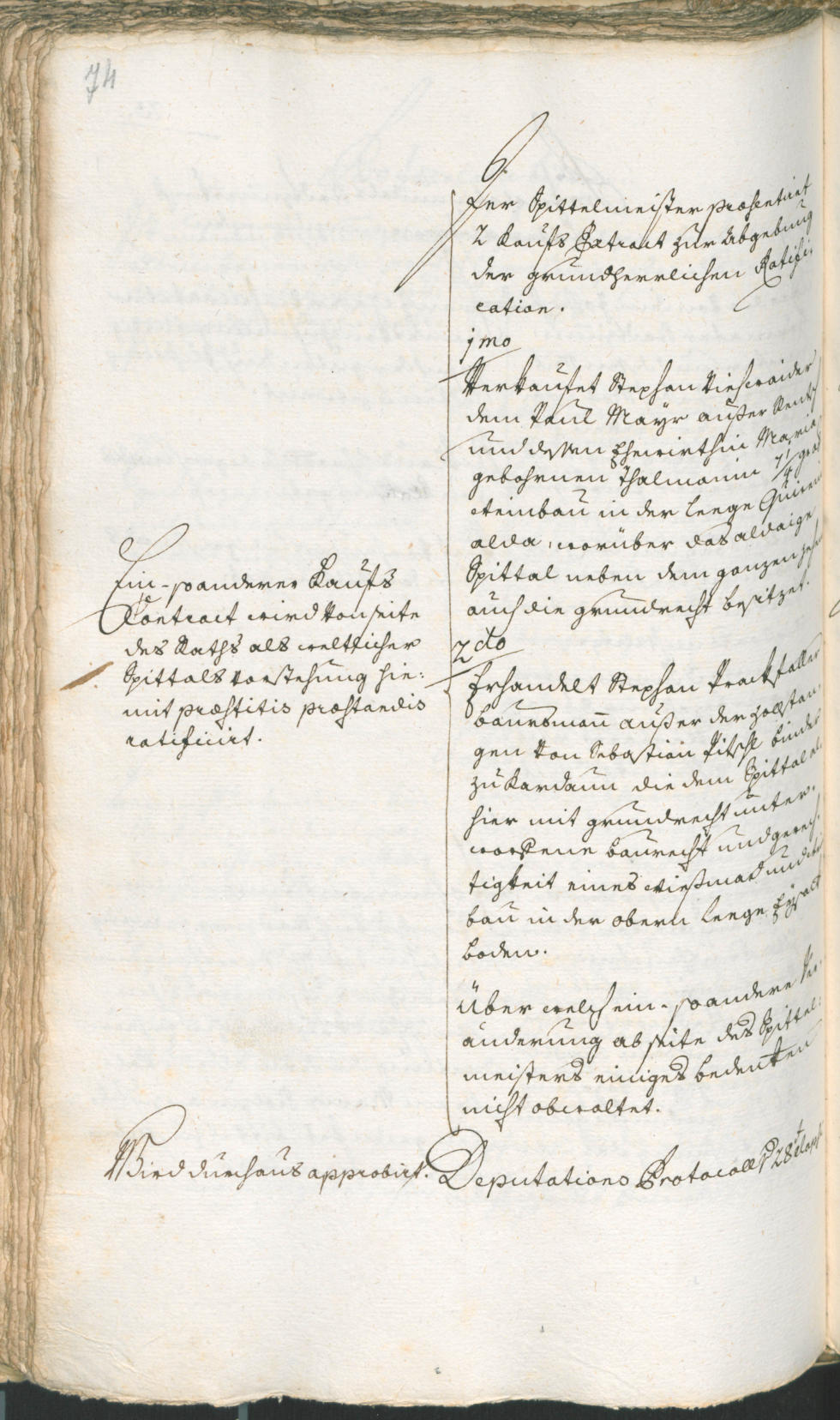 Civic Archives of Bozen-Bolzano - BOhisto Ratsprotokoll 1774/77 