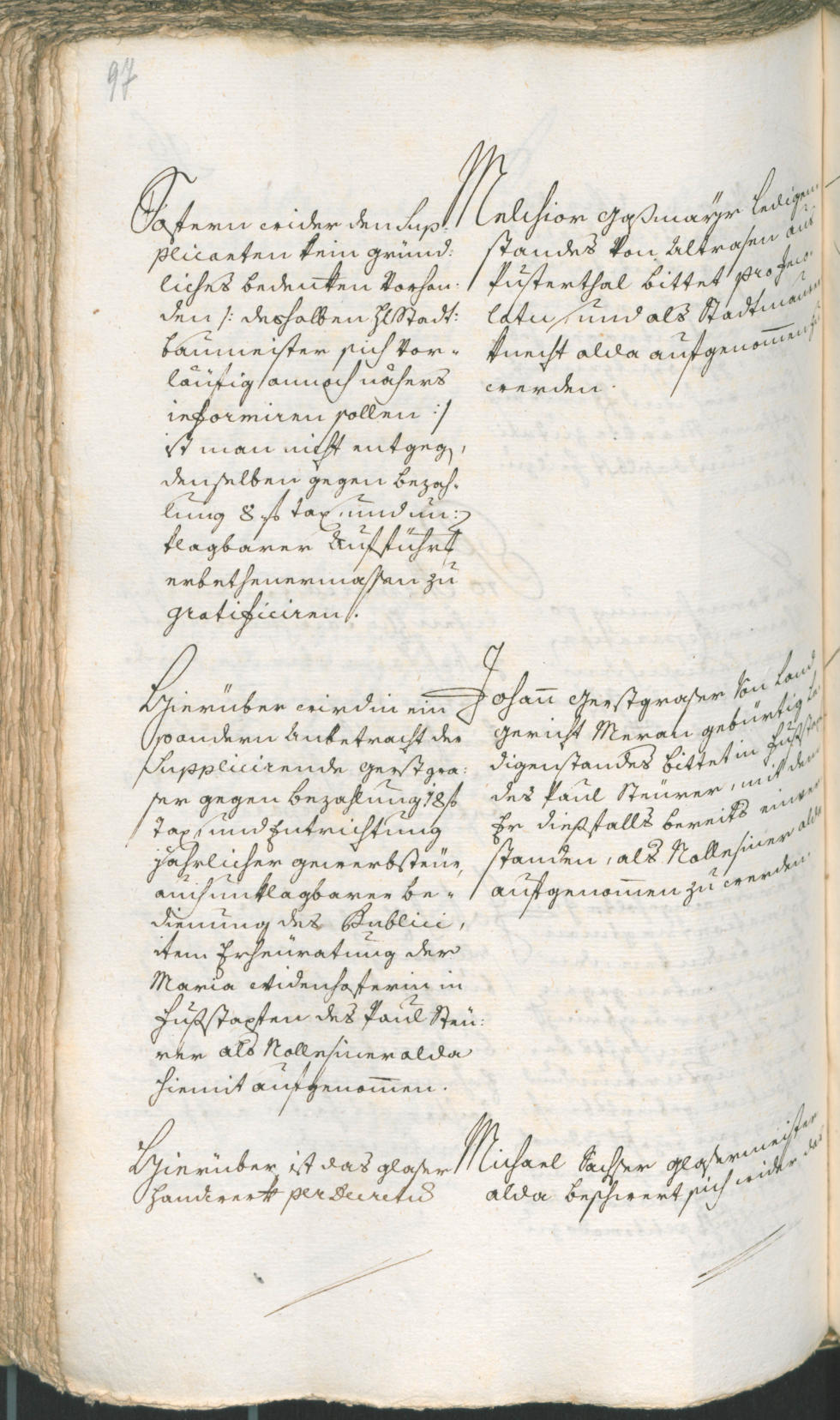 Civic Archives of Bozen-Bolzano - BOhisto Ratsprotokoll 1774/77 