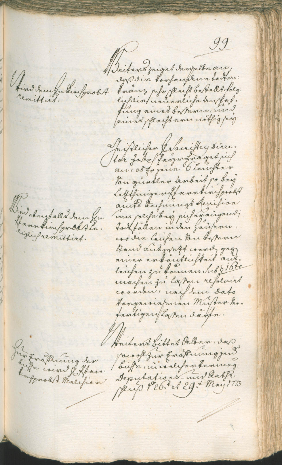 Archivio Storico della Città di Bolzano - BOhisto protocollo consiliare 1774/77 