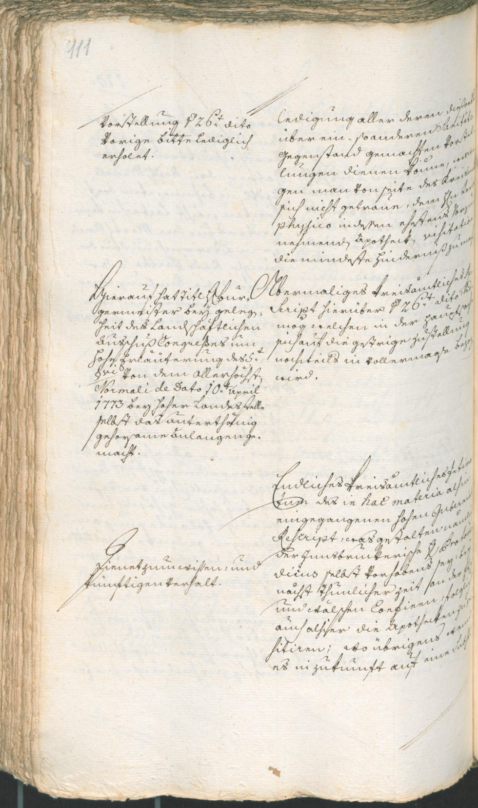 Civic Archives of Bozen-Bolzano - BOhisto Ratsprotokoll 1774/77 