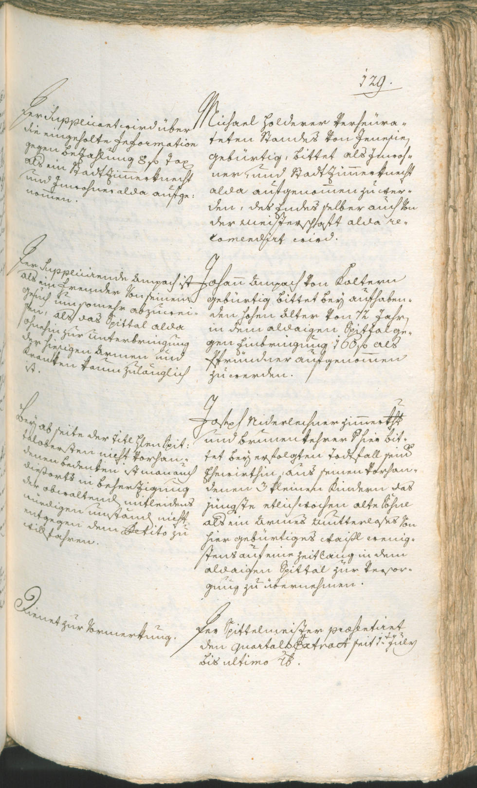 Civic Archives of Bozen-Bolzano - BOhisto Ratsprotokoll 1774/77 