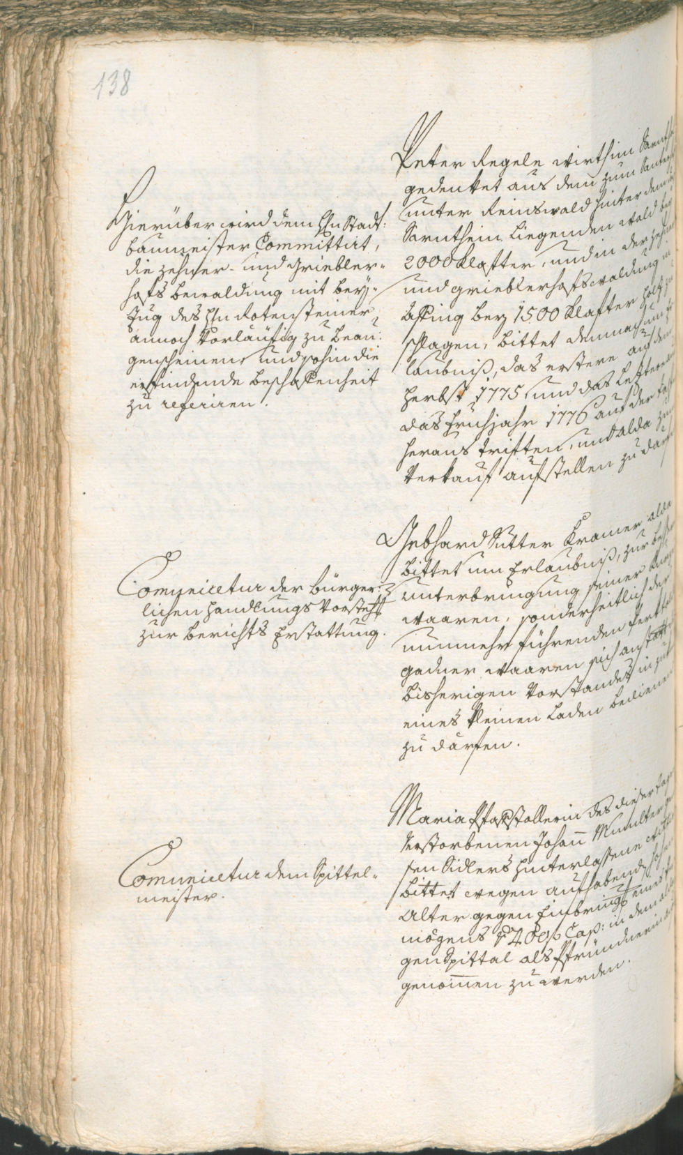 Archivio Storico della Città di Bolzano - BOhisto protocollo consiliare 1774/77 