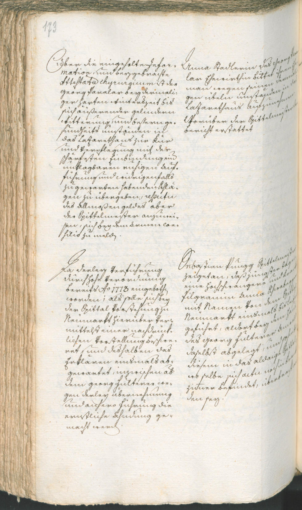 Civic Archives of Bozen-Bolzano - BOhisto Ratsprotokoll 1774/77 