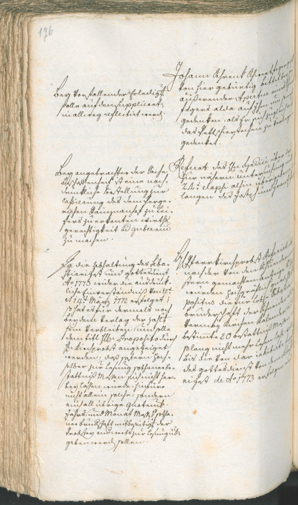 Archivio Storico della Città di Bolzano - BOhisto protocollo consiliare 1774/77 