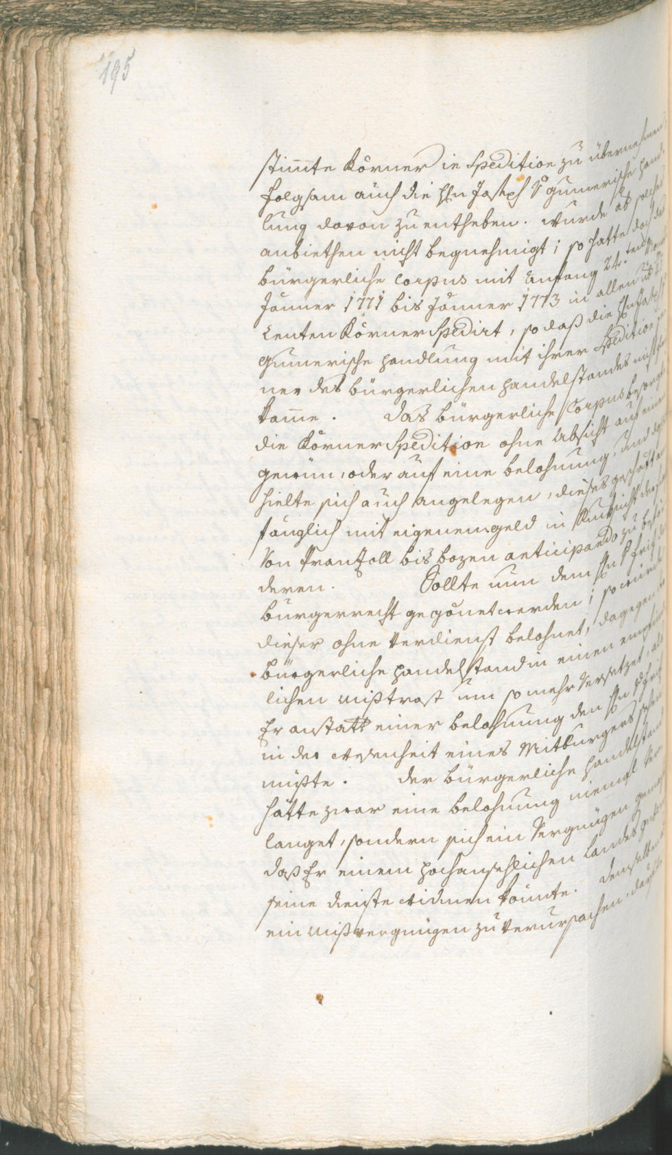 Archivio Storico della Città di Bolzano - BOhisto protocollo consiliare 1774/77 