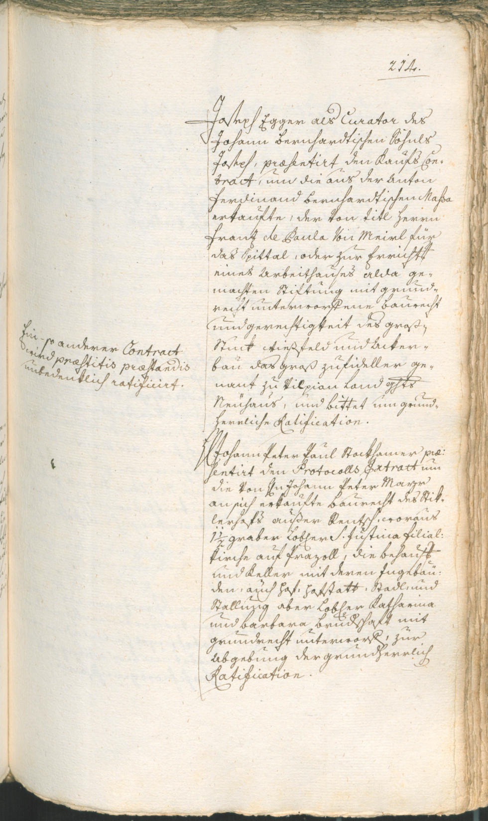 Archivio Storico della Città di Bolzano - BOhisto protocollo consiliare 1774/77 