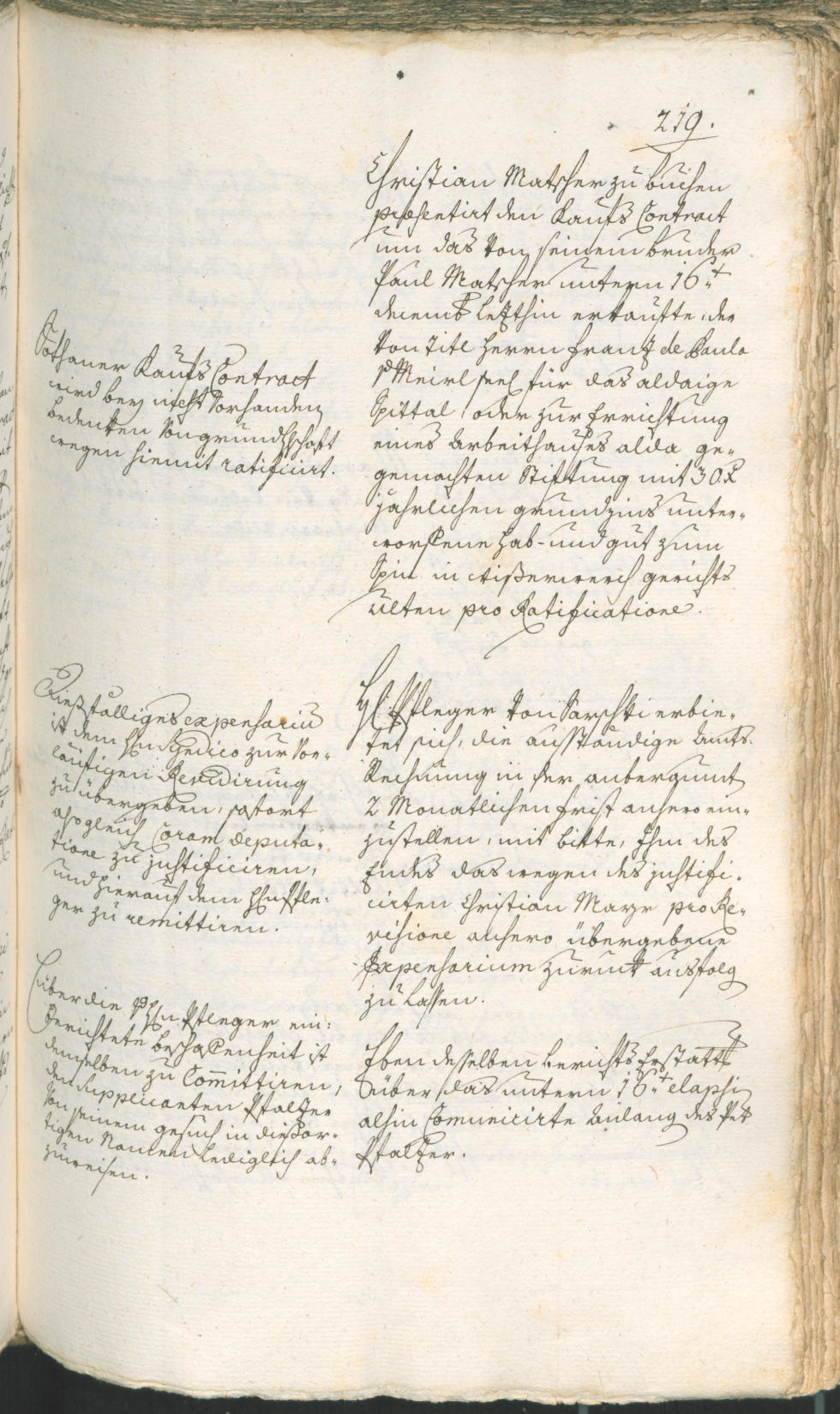 Archivio Storico della Città di Bolzano - BOhisto protocollo consiliare 1774/77 