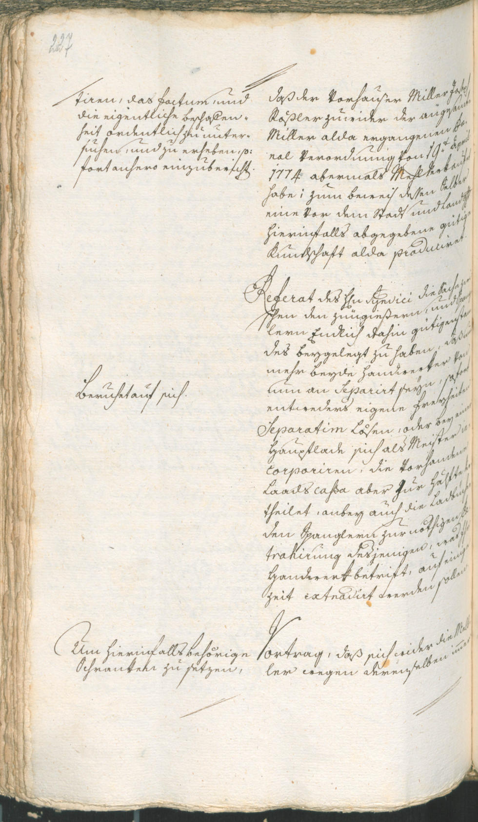 Archivio Storico della Città di Bolzano - BOhisto protocollo consiliare 1774/77 