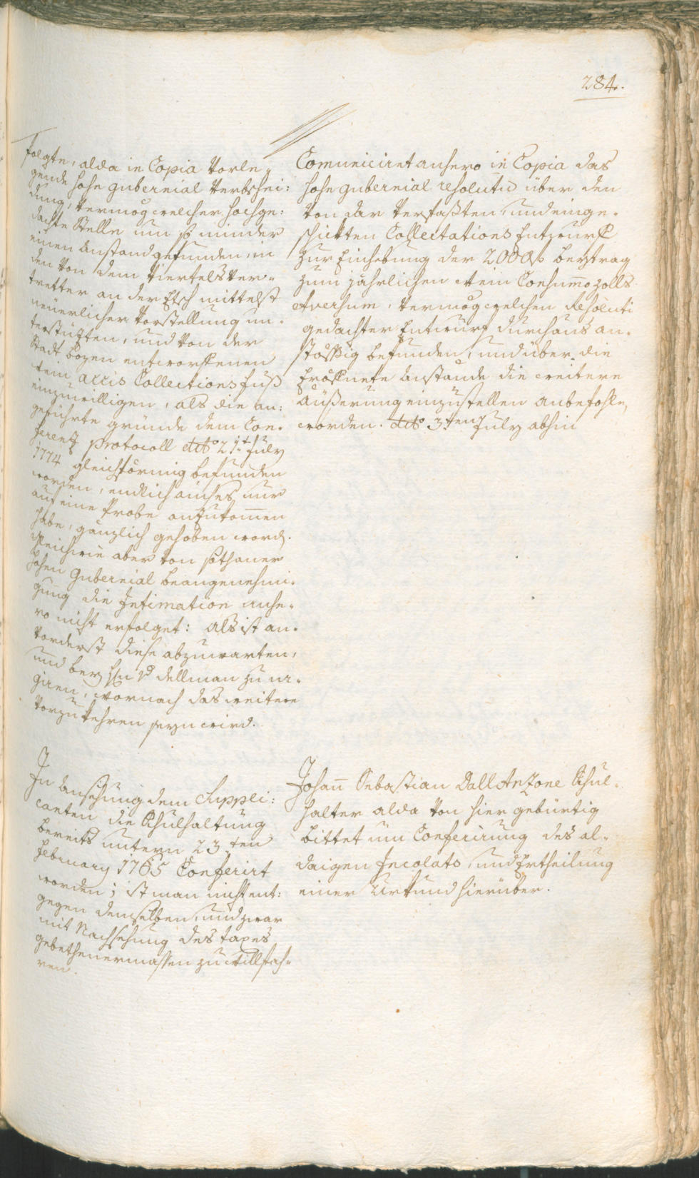 Civic Archives of Bozen-Bolzano - BOhisto Ratsprotokoll 1774/77 