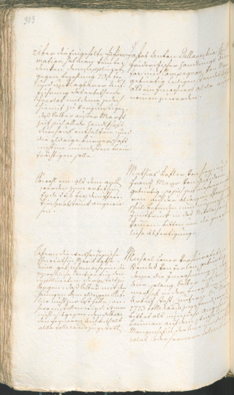 Archivio Storico della Città di Bolzano - BOhisto protocollo consiliare 1774/77 