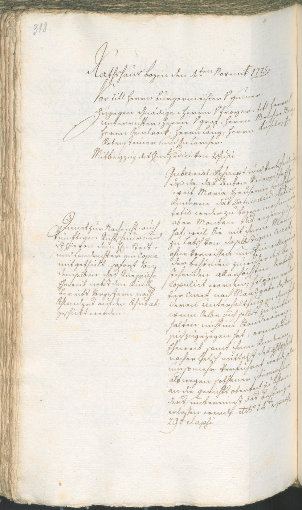 Civic Archives of Bozen-Bolzano - BOhisto Ratsprotokoll 1774/77 