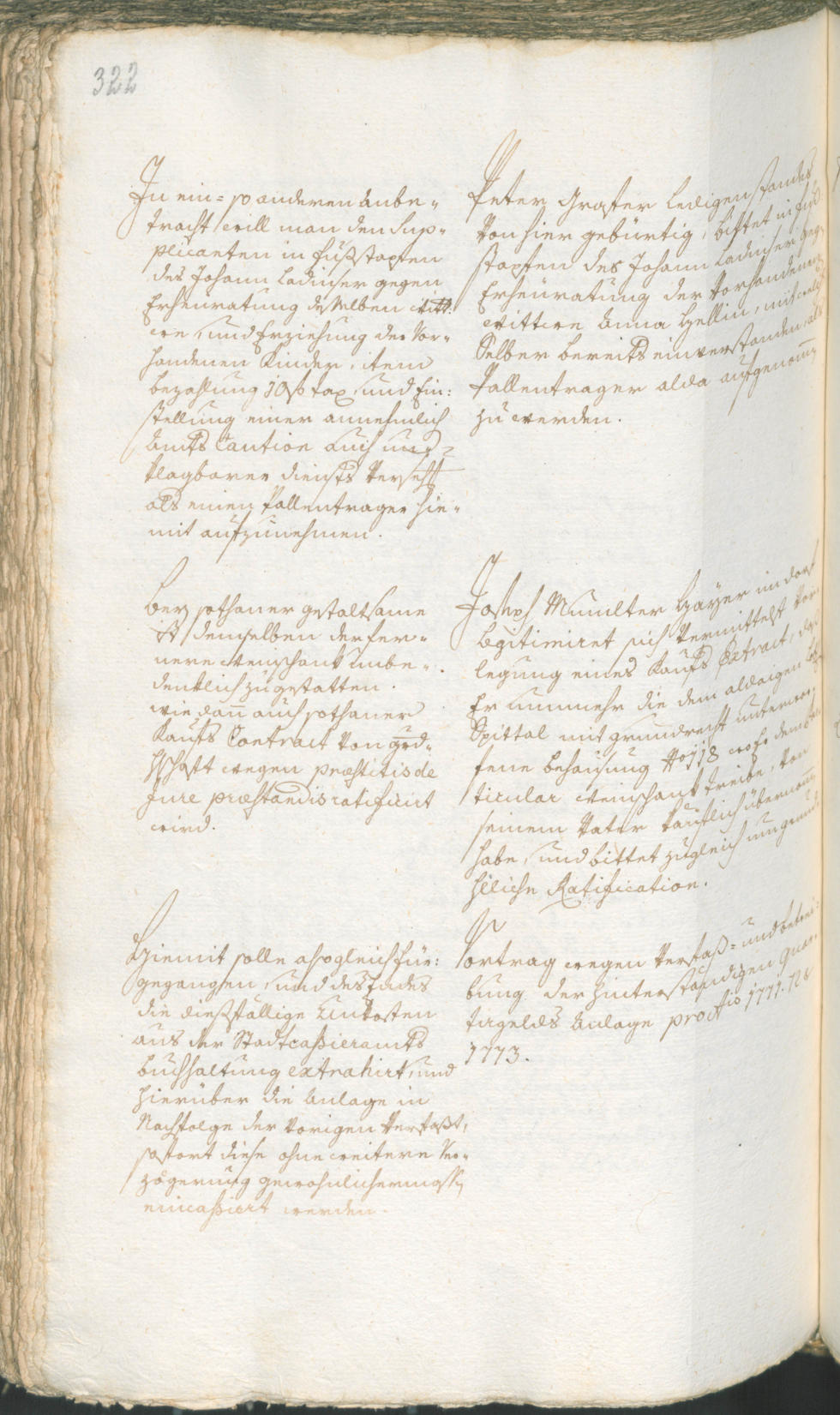 Archivio Storico della Città di Bolzano - BOhisto protocollo consiliare 1774/77 