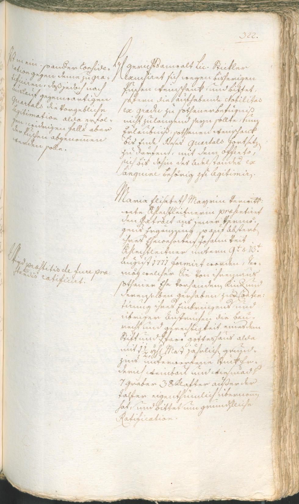 Archivio Storico della Città di Bolzano - BOhisto protocollo consiliare 1774/77 