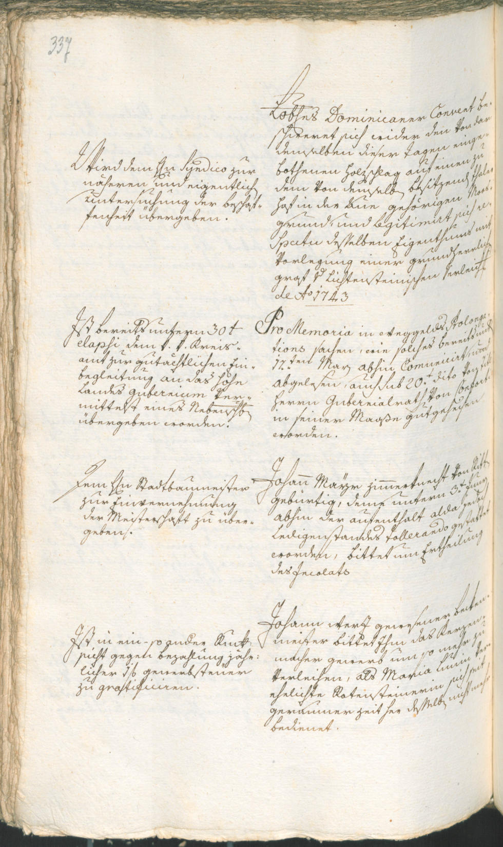 Archivio Storico della Città di Bolzano - BOhisto protocollo consiliare 1774/77 