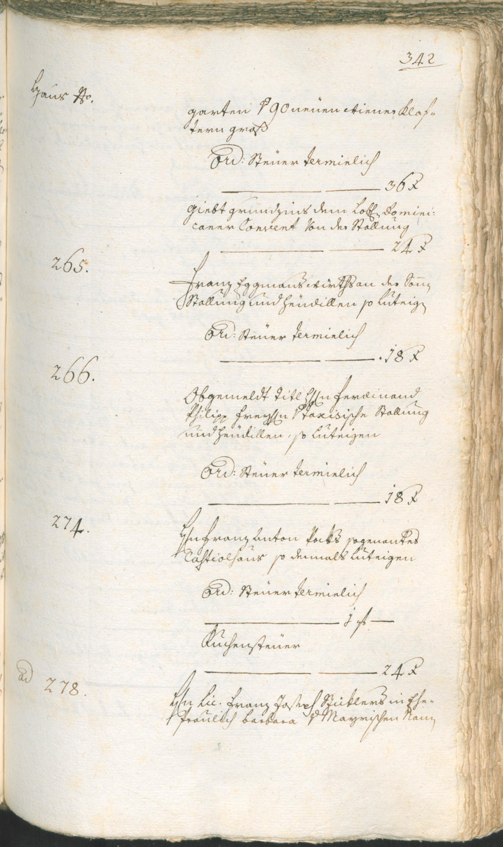 Civic Archives of Bozen-Bolzano - BOhisto Ratsprotokoll 1774/77 