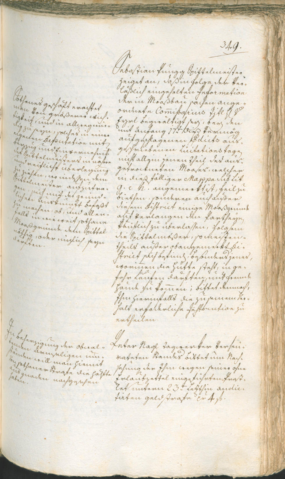 Archivio Storico della Città di Bolzano - BOhisto protocollo consiliare 1774/77 