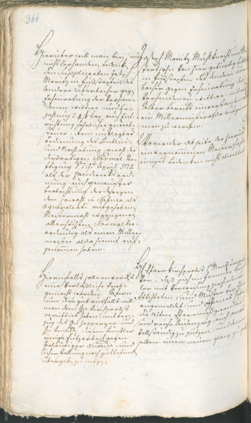 Civic Archives of Bozen-Bolzano - BOhisto Ratsprotokoll 1774/77 